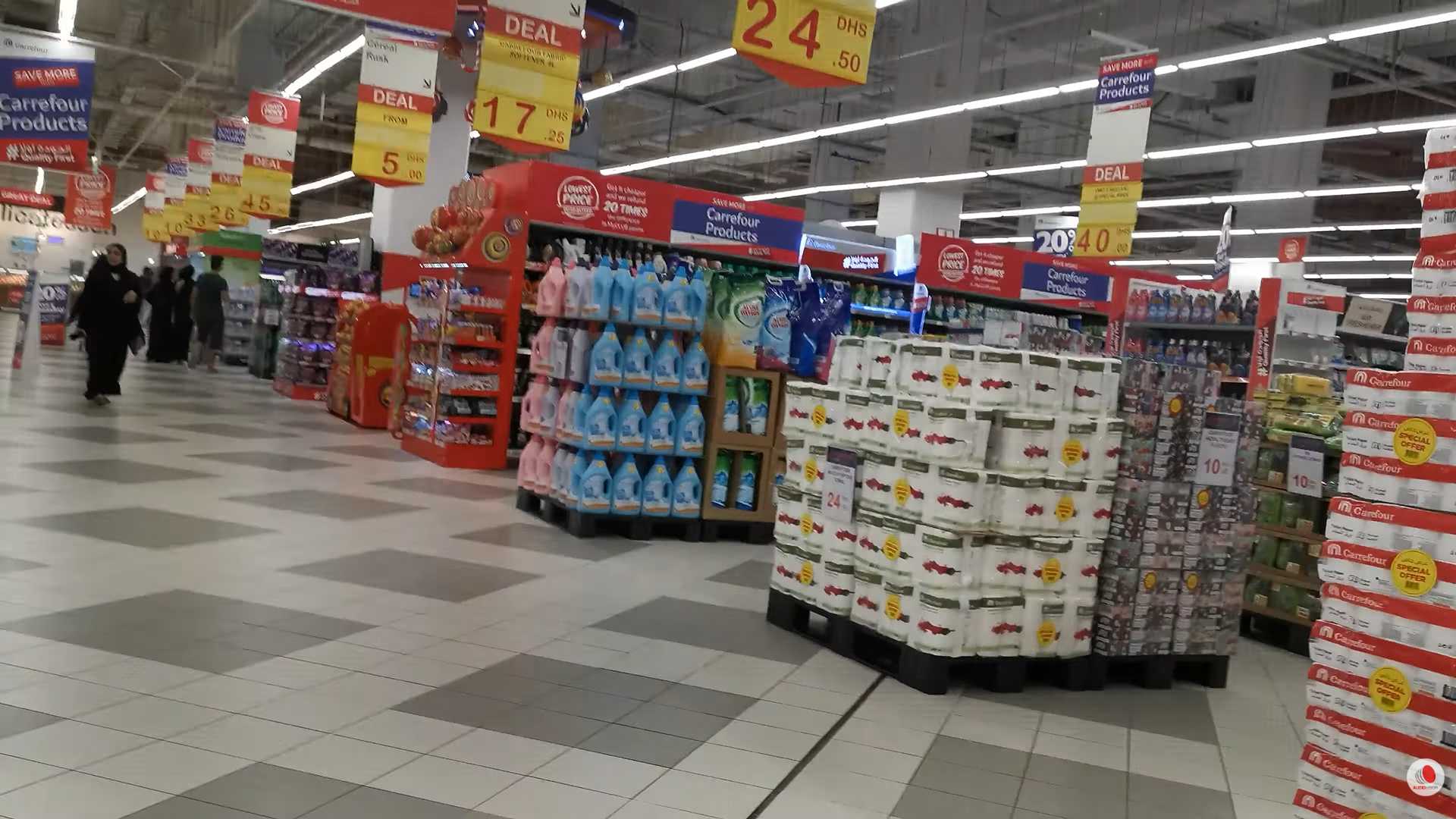 Carrefour Hypermarket Interior