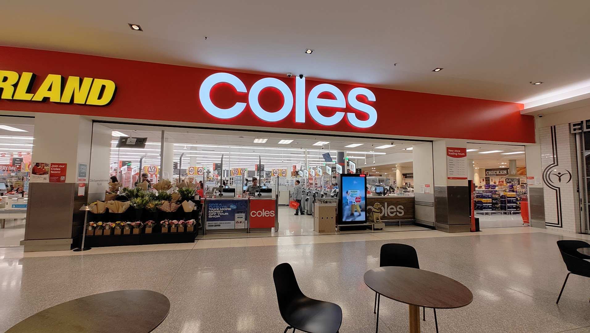Canberra retail anchor - Coles - Canberra Civic