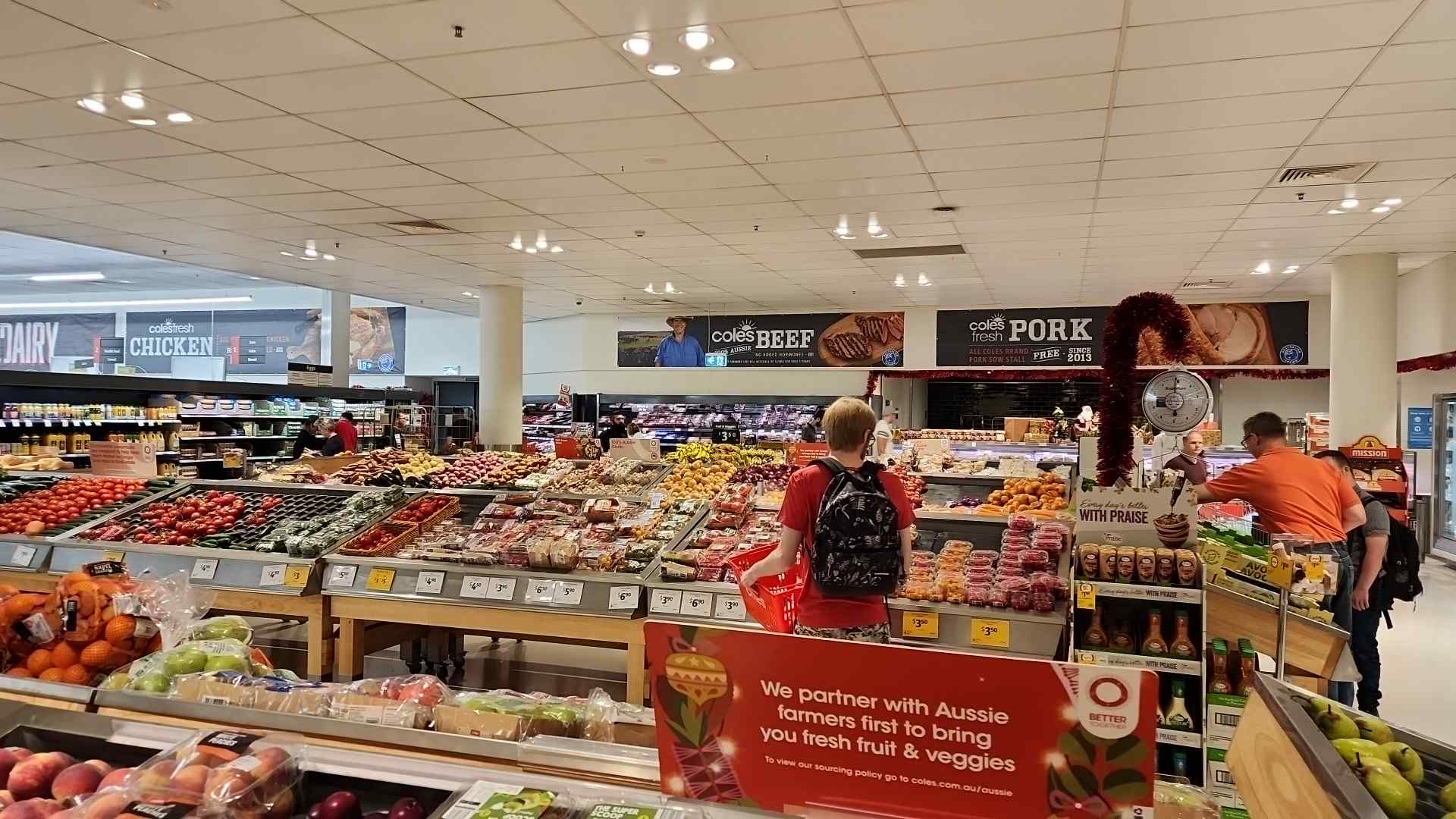 Coles Canberra Civic Interior