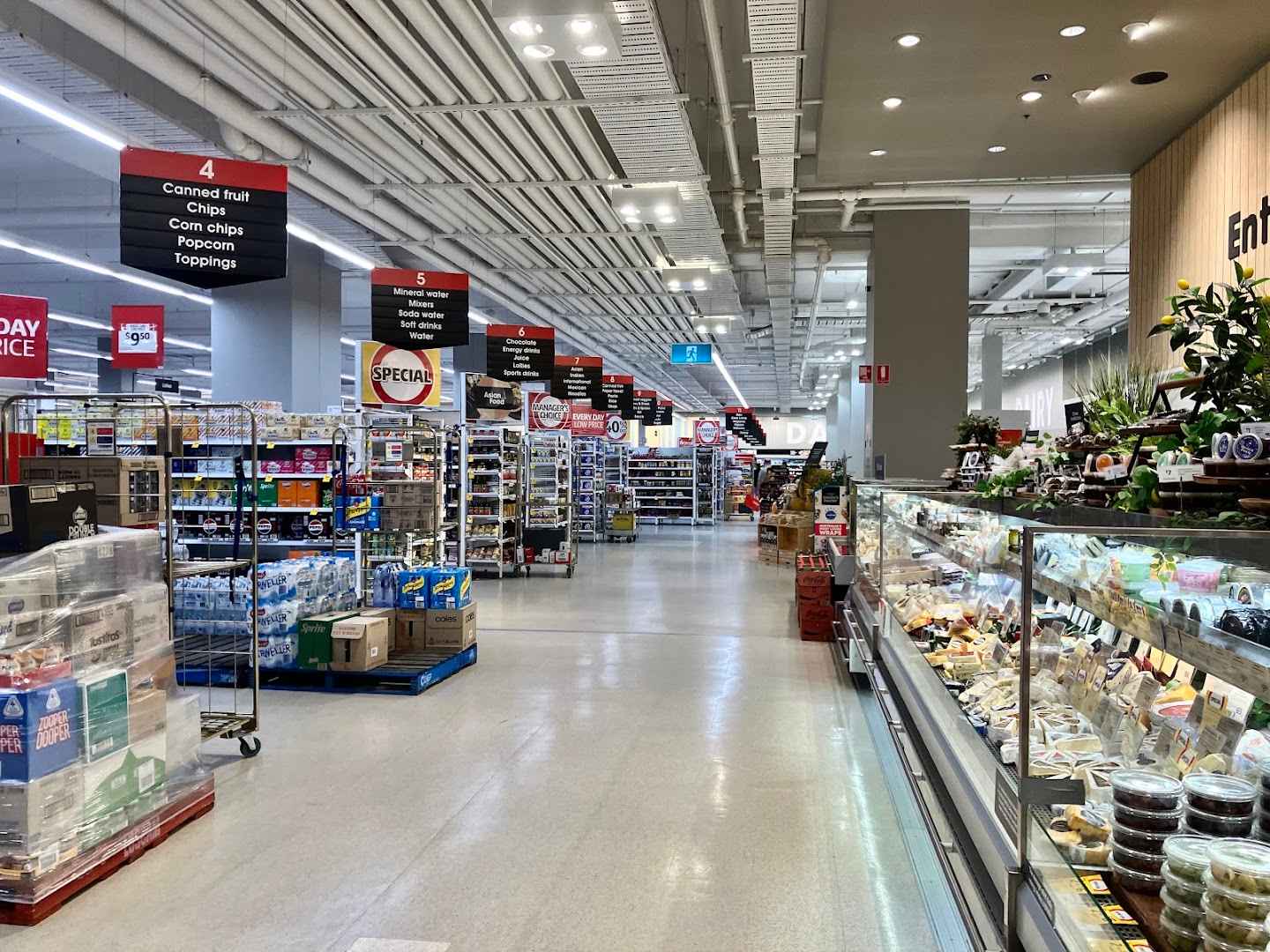 Coles Pacific Fair Interior