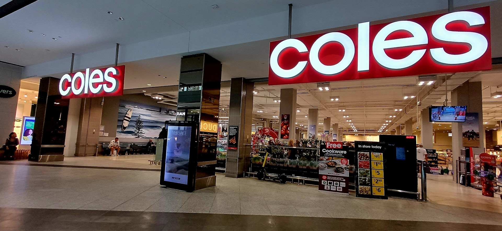Gold Coast retail anchor - Coles - Pacific Fair