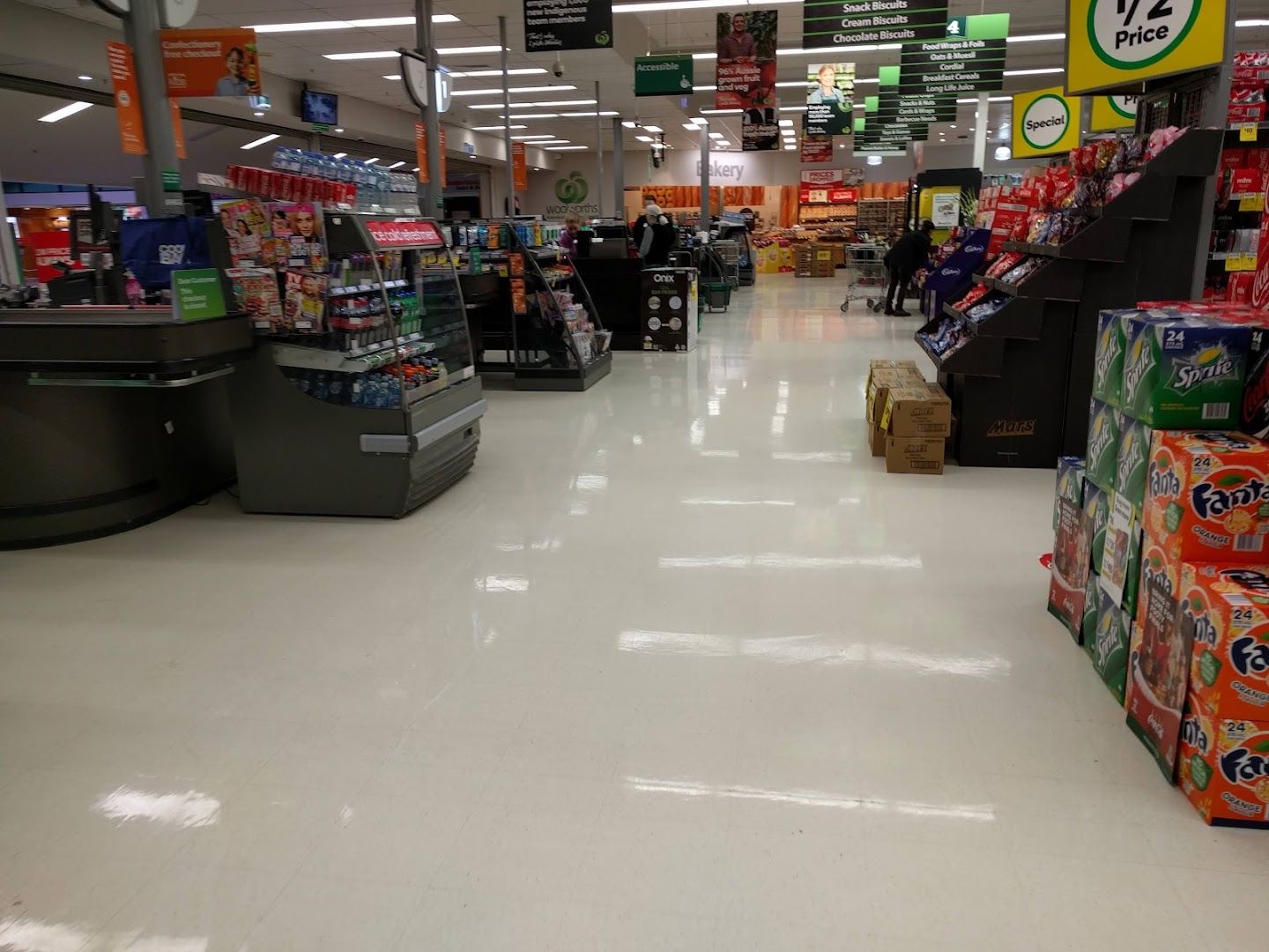 Coles Canberra Civic Interior