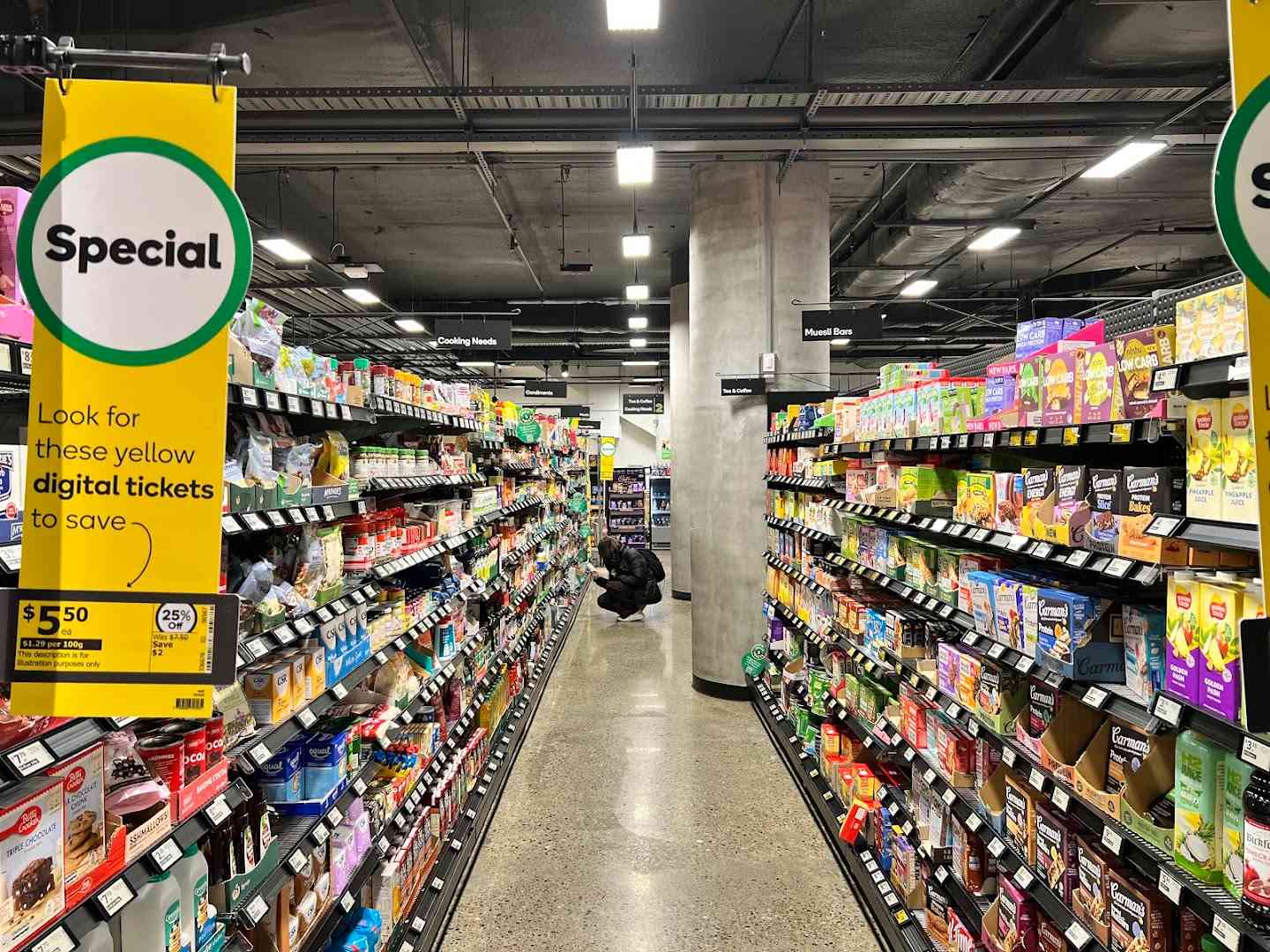 Woolworths Metro Pitt Street Mall Interior
