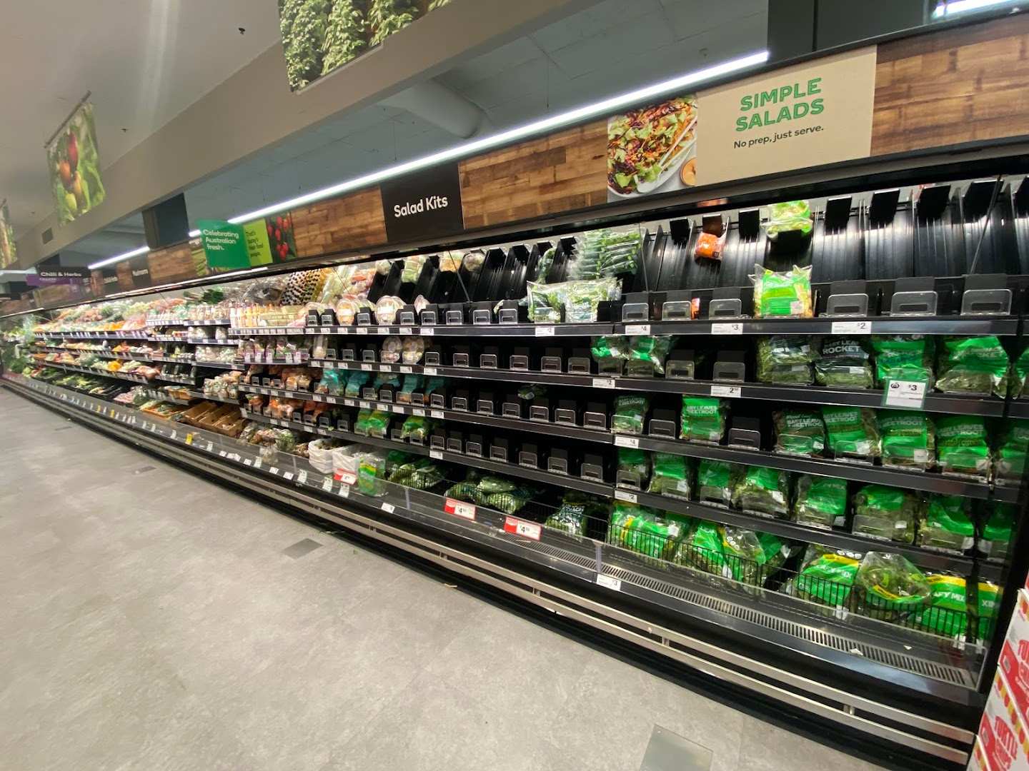 Woolworths Tea Tree Plaza Interior