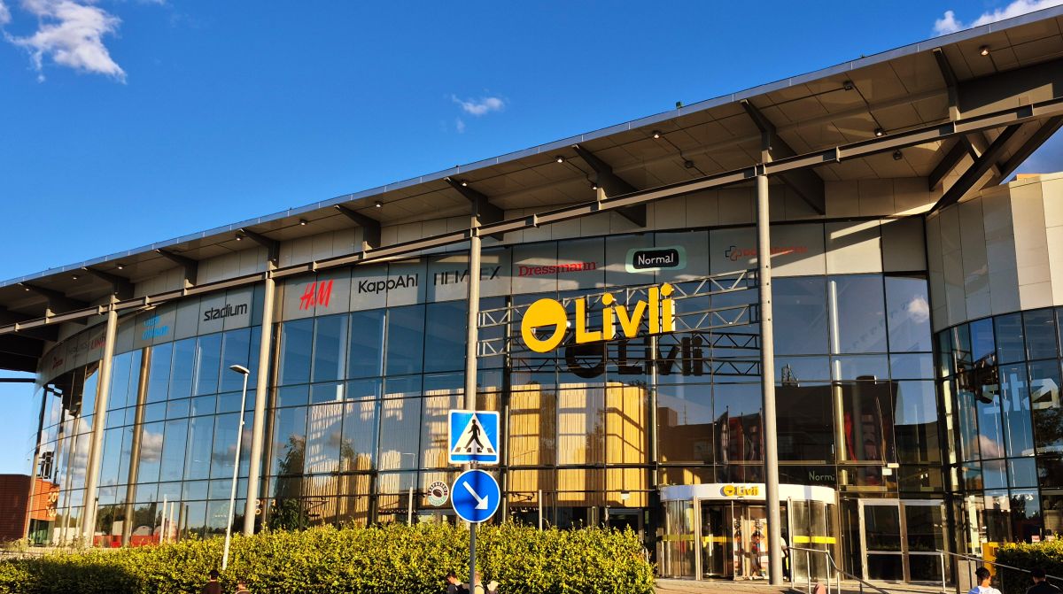 Livli Köpcentrum - Exteriör med Clas Ohlson