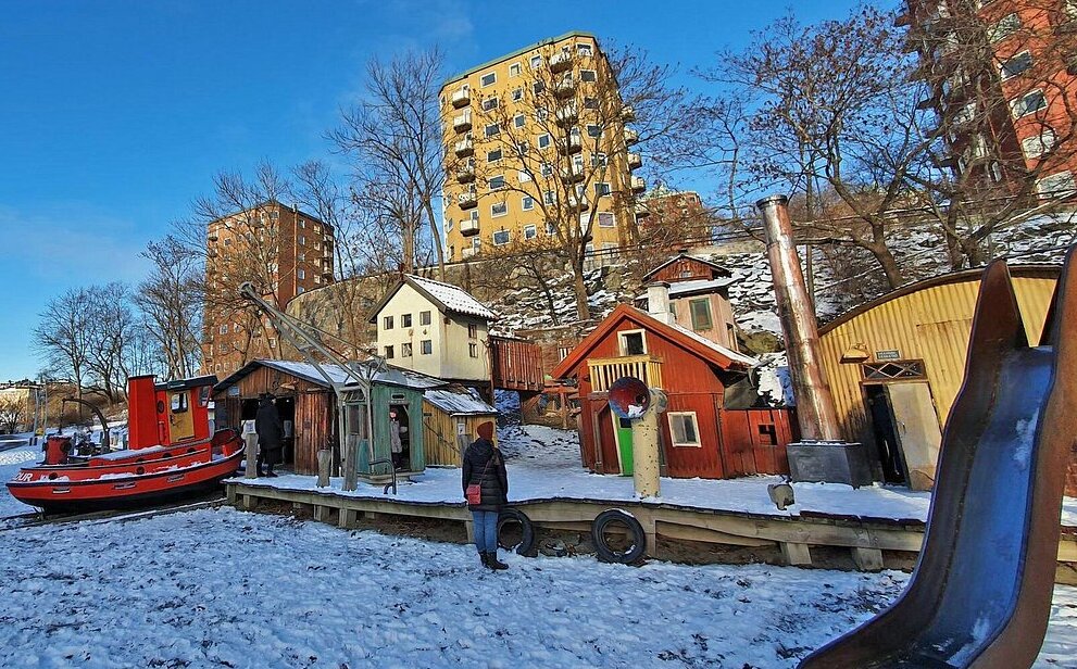Anders Franzéns Park: Stockholm's Waterfront Tribute to the Vasa Ship