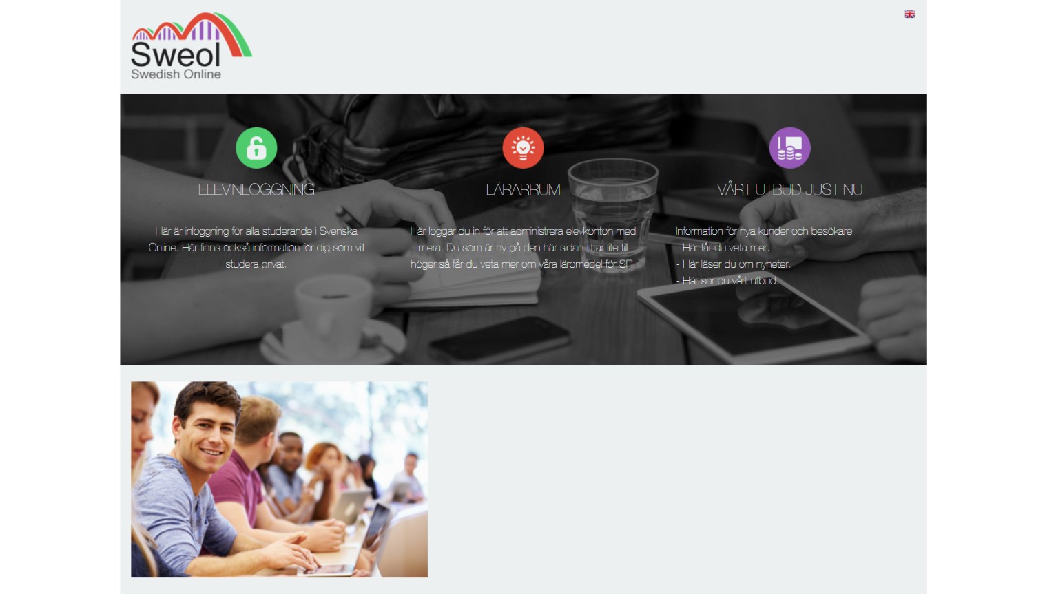 Swedish Online course platform Sweol