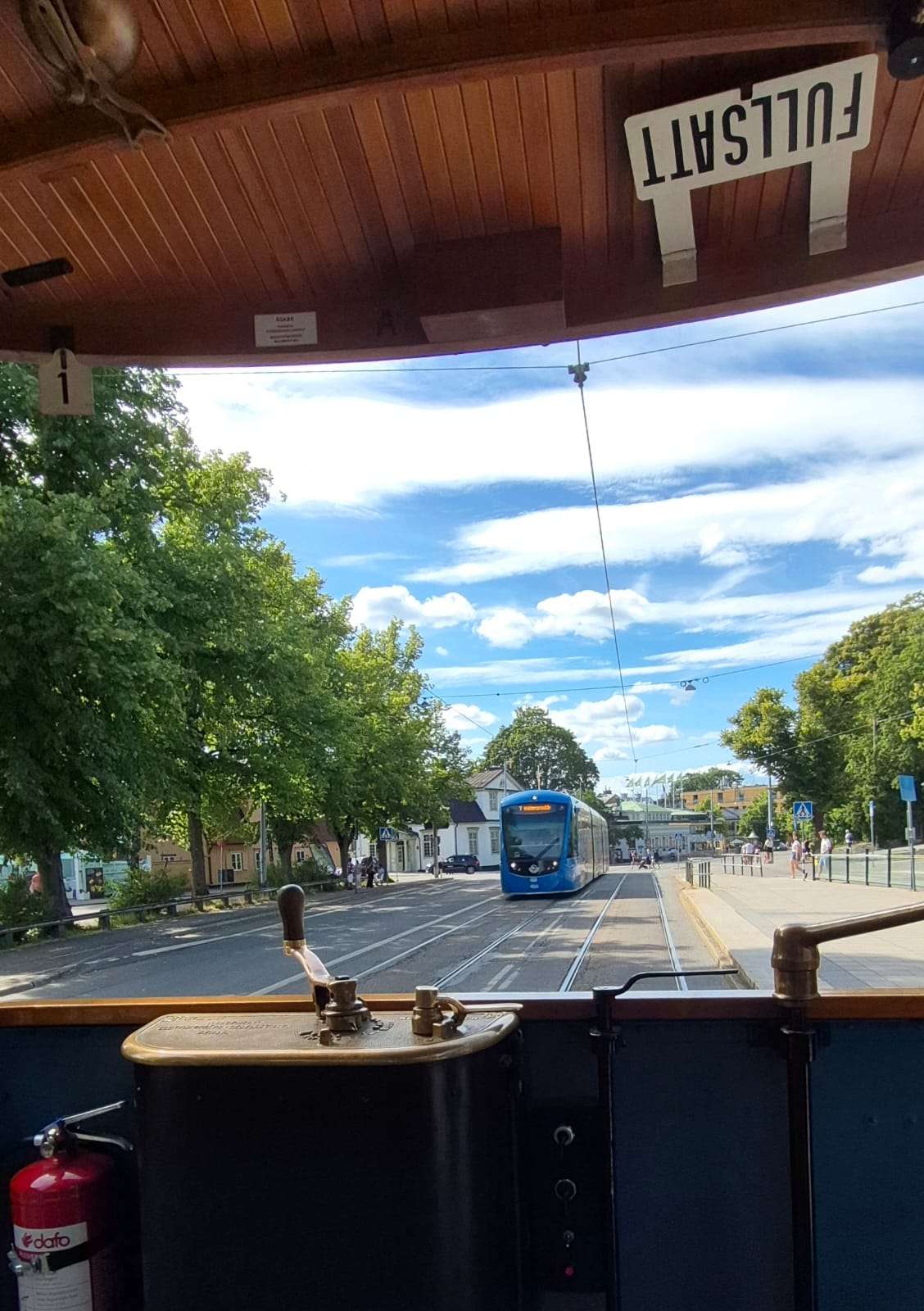 Riding Stockholm Vintage Trams