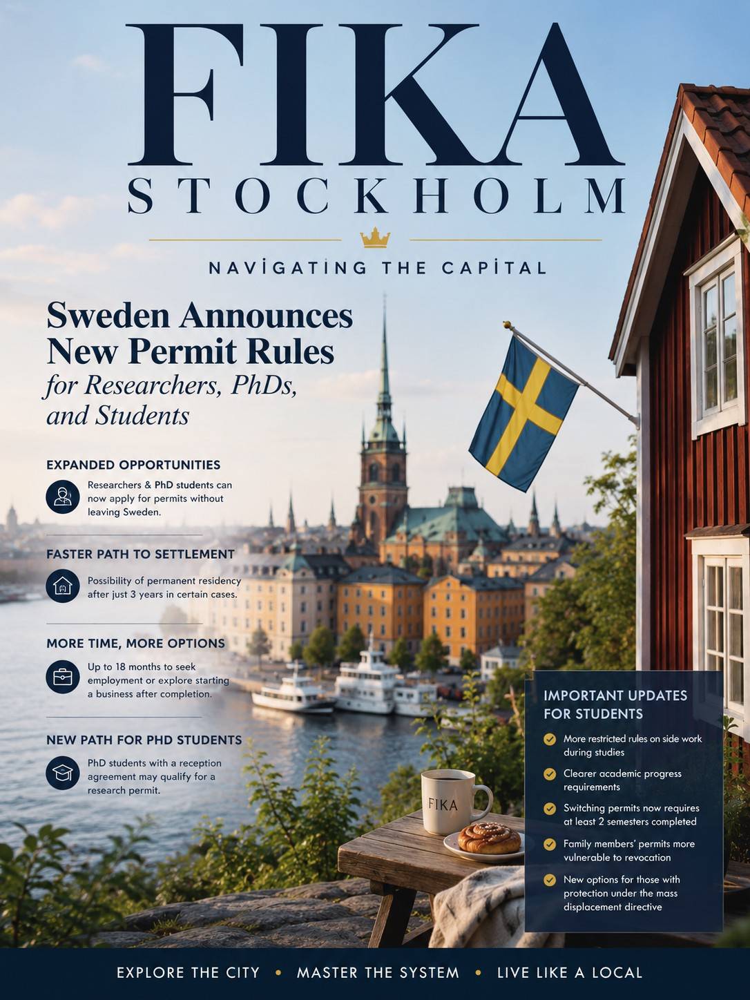 Sweden student permit rule changes