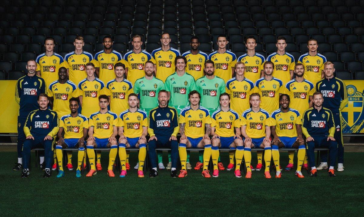 Sweden squad photo ahead of FIFA World Cup 2026