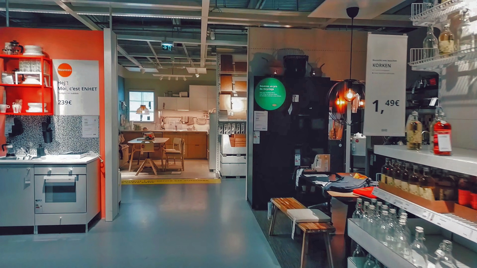 Intérieur du magasin IKEA Lyon Grand Parilly