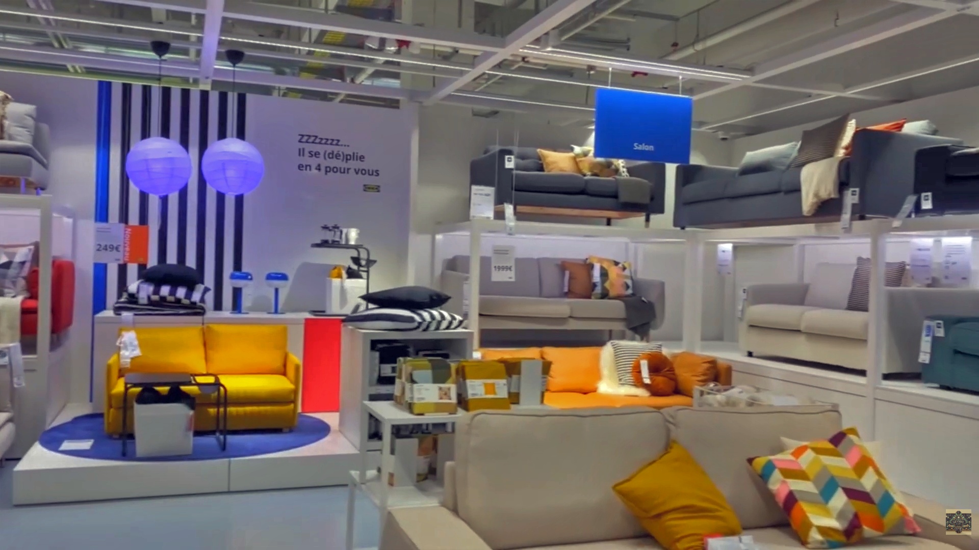 Intérieur du magasin IKEA Paris Italie Deux