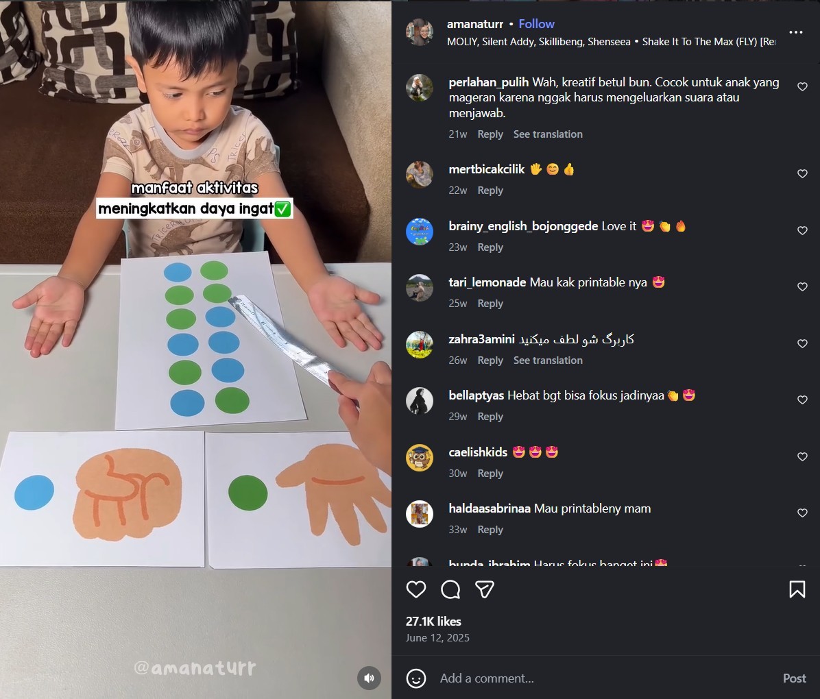 Brain Game Challenge Instagram