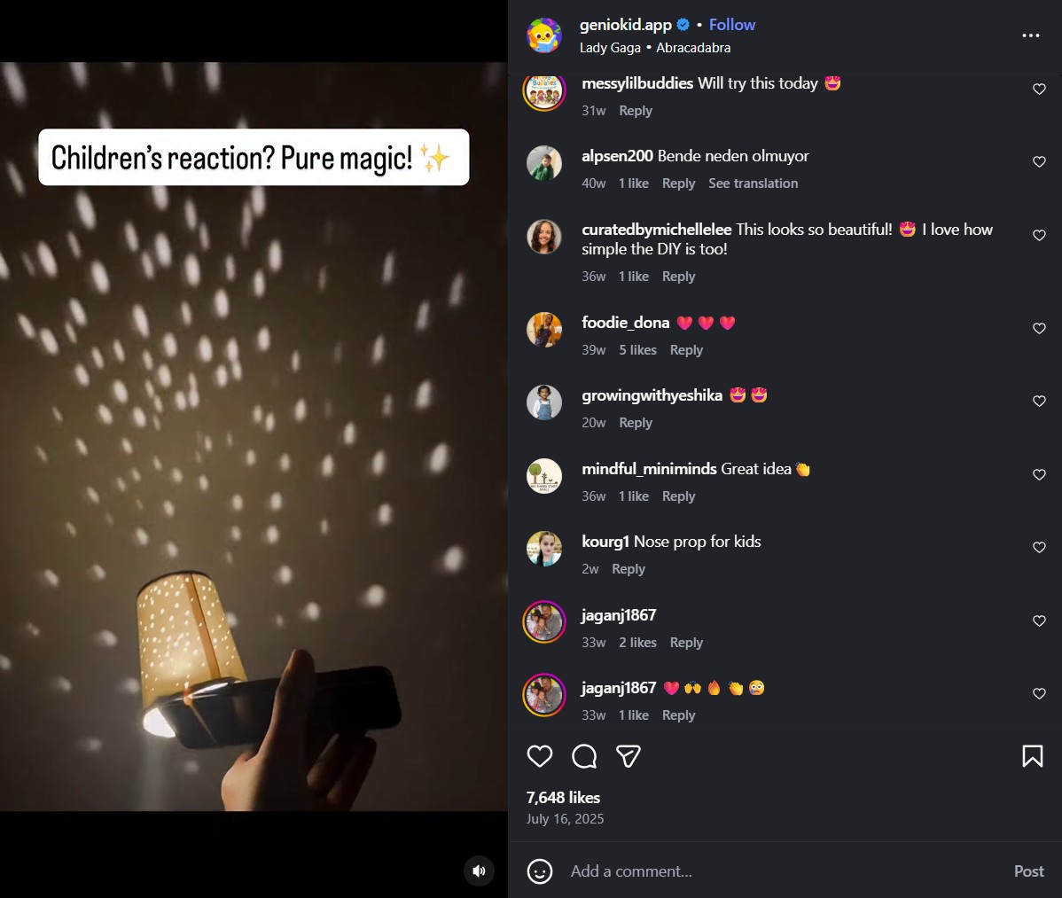 Magic Wow Craft Instagram
