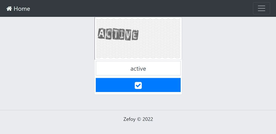 Isi chaptcha terlebih dahulu di situs zefoy tiktok
