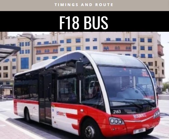 F18 Bus Schedule â€“ From Oud Metha Metro Station to Sunrise City Supermarket and Return