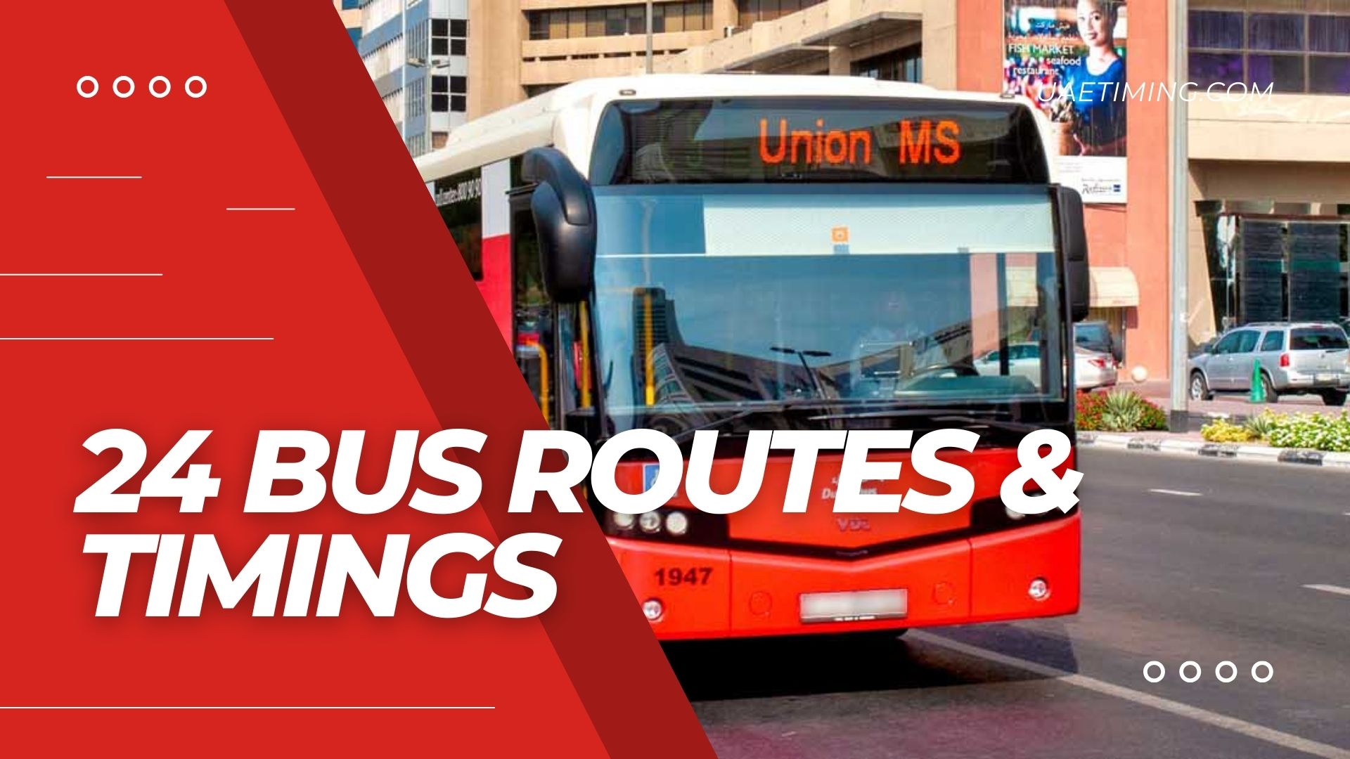 24 Bus Timetable â€“ Dubai Festival City, Festival Centre to Al Nahda, The Sheffeild Private School 1