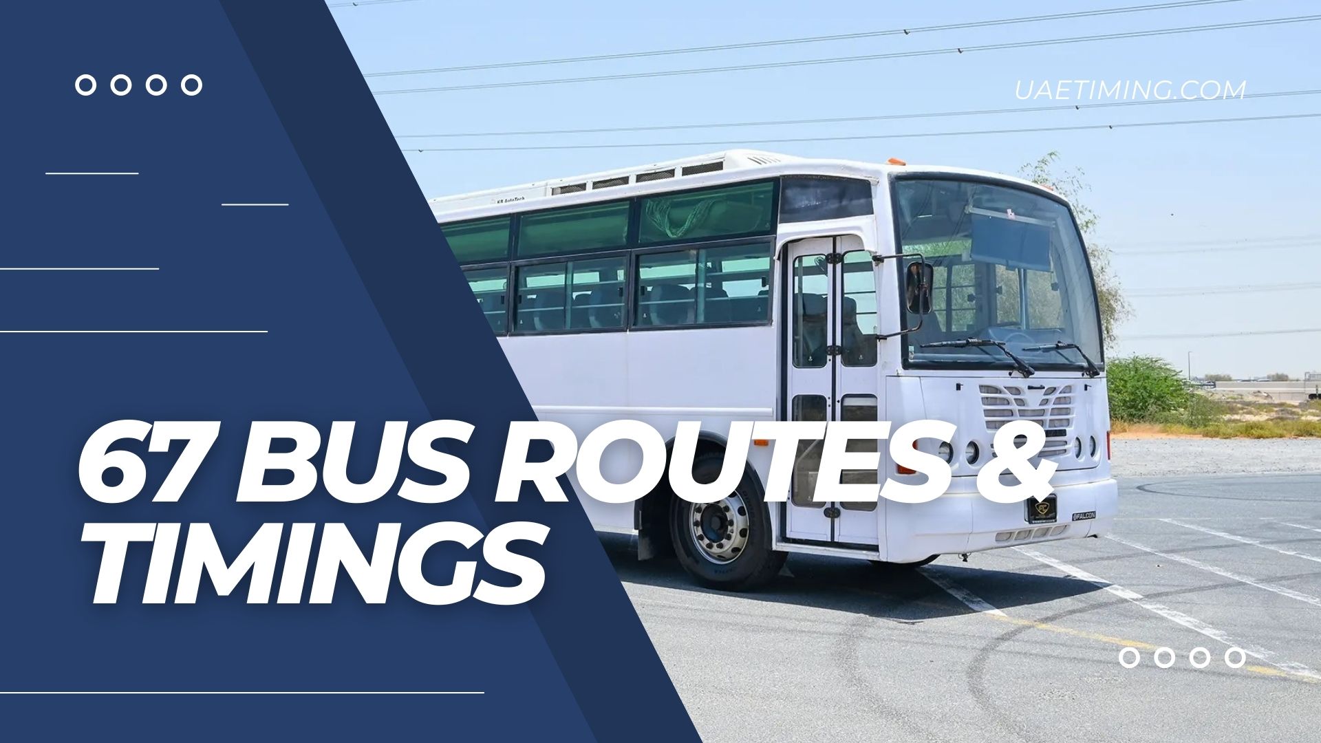 67 Bus Timings â€“ Al Reem Shams to Marina Mall