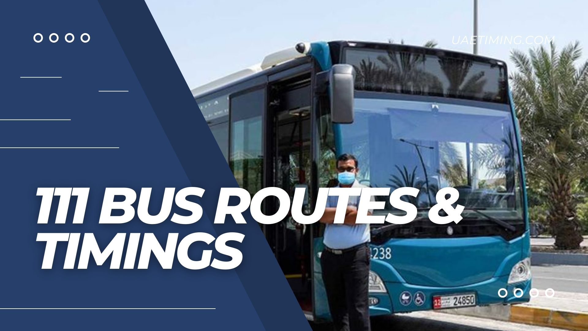 Bus 111 Timetable in Abu Dhabi – From Tasheel to Capital Park