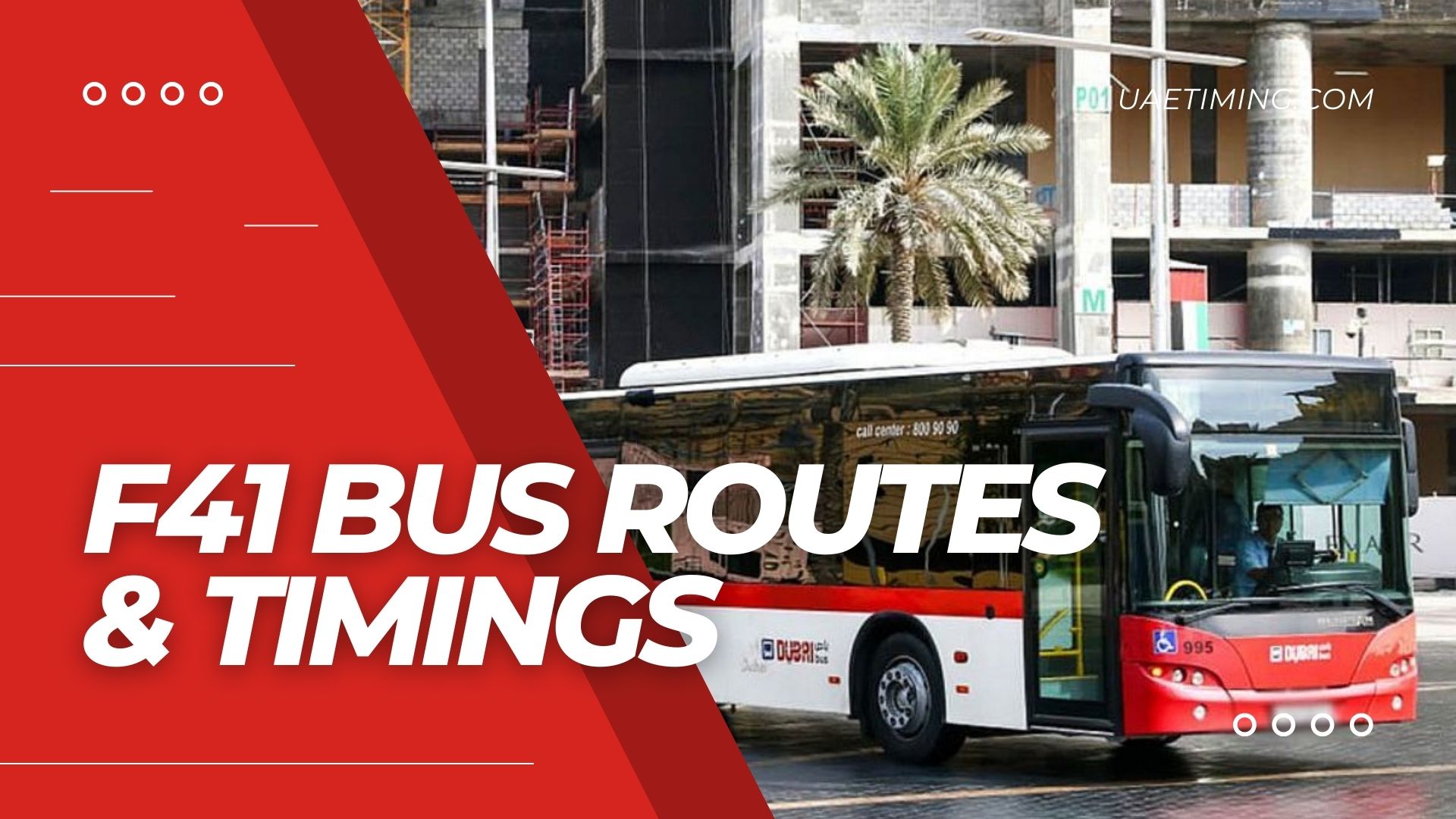Discover the F41 Bus Timetable â€“ From Business Bay Metro Landside to RBC Tower and Return
