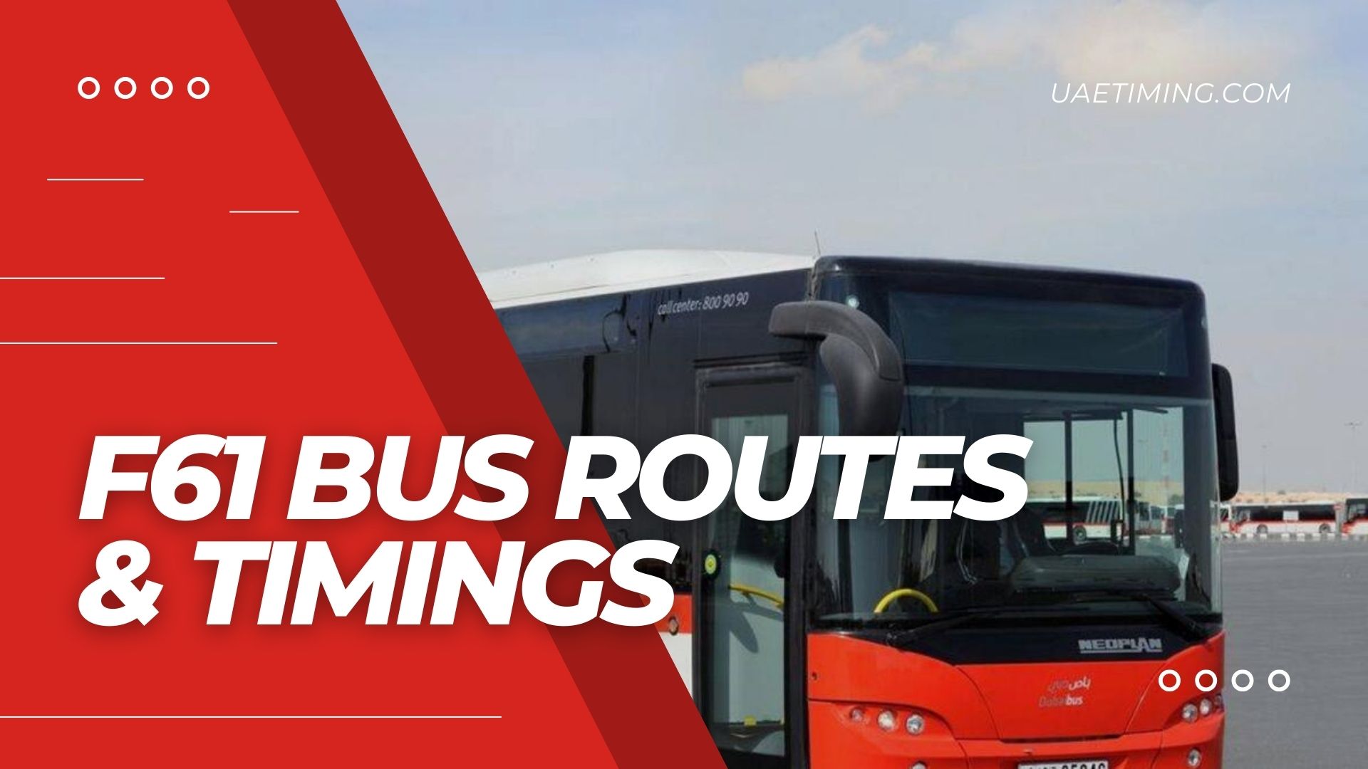 F61 Bus Timings â€“ Rashidiya Bus Station to ASCANA 3 Building and Return