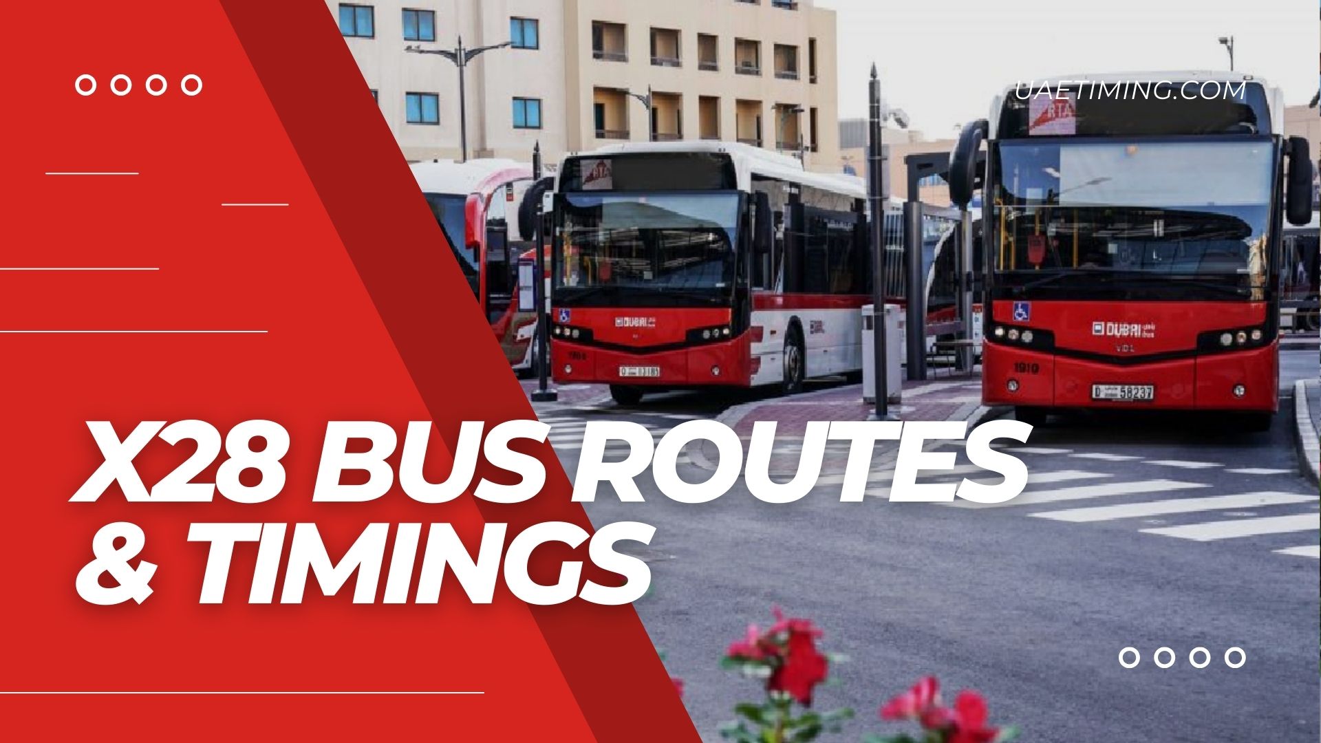 X28 Bus Timetable â€“ From Lulu Village to Agora Mall