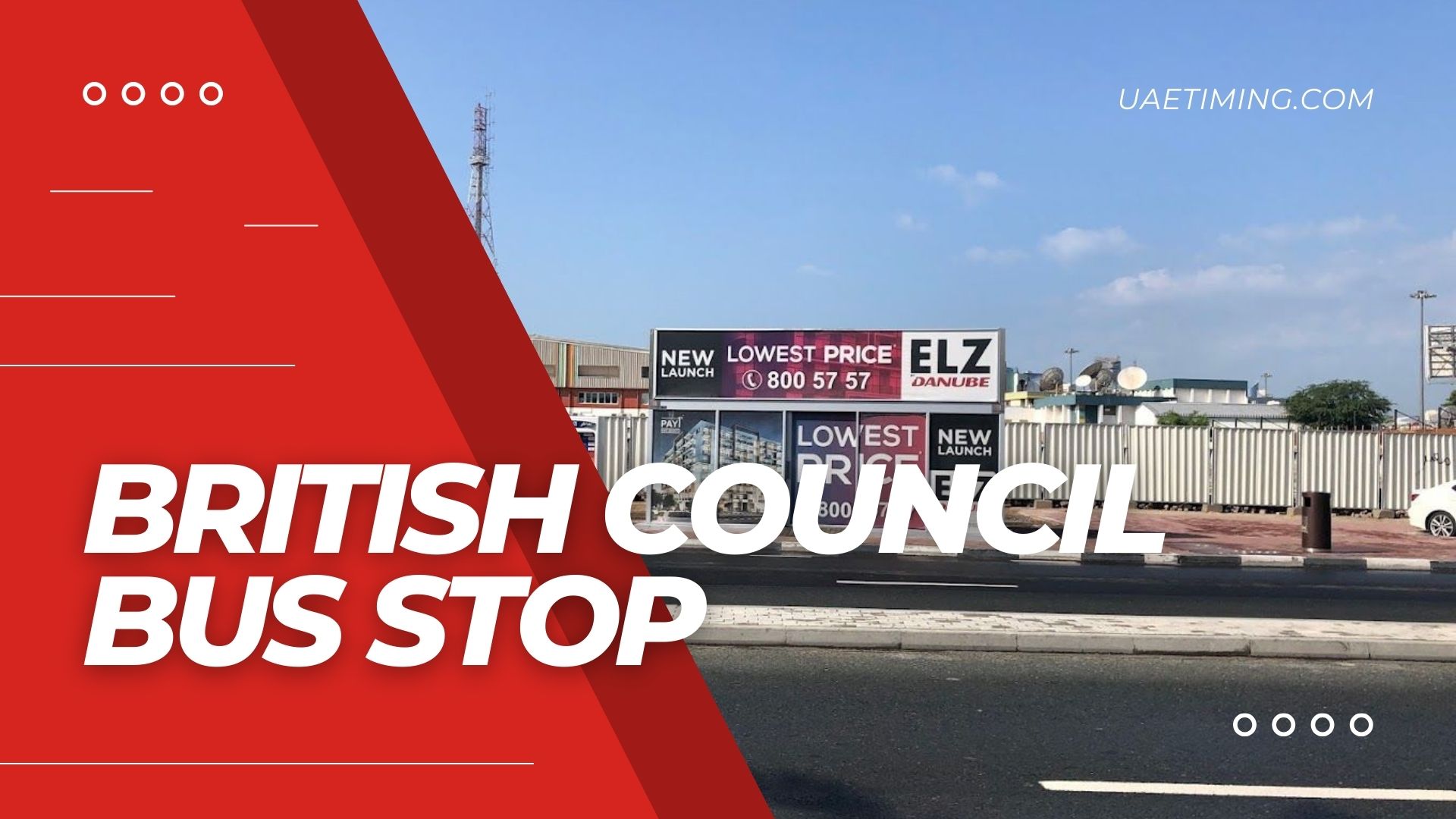 British Council Bus Stop in Dubai: Route and Stop Details