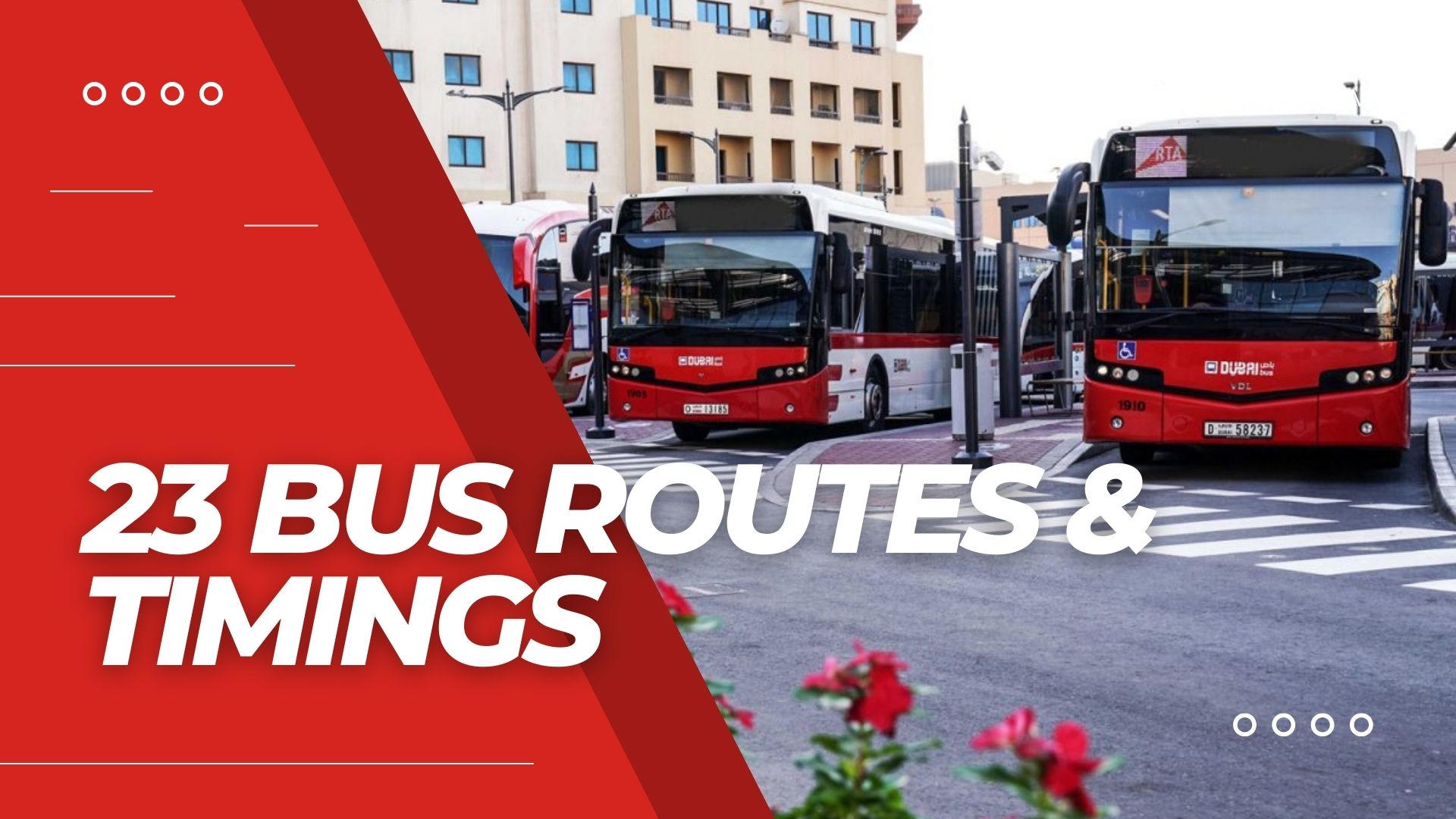 Bus 23 Timings – Oud Metha Bus Station to Al Nahda 1, DEWA and Return