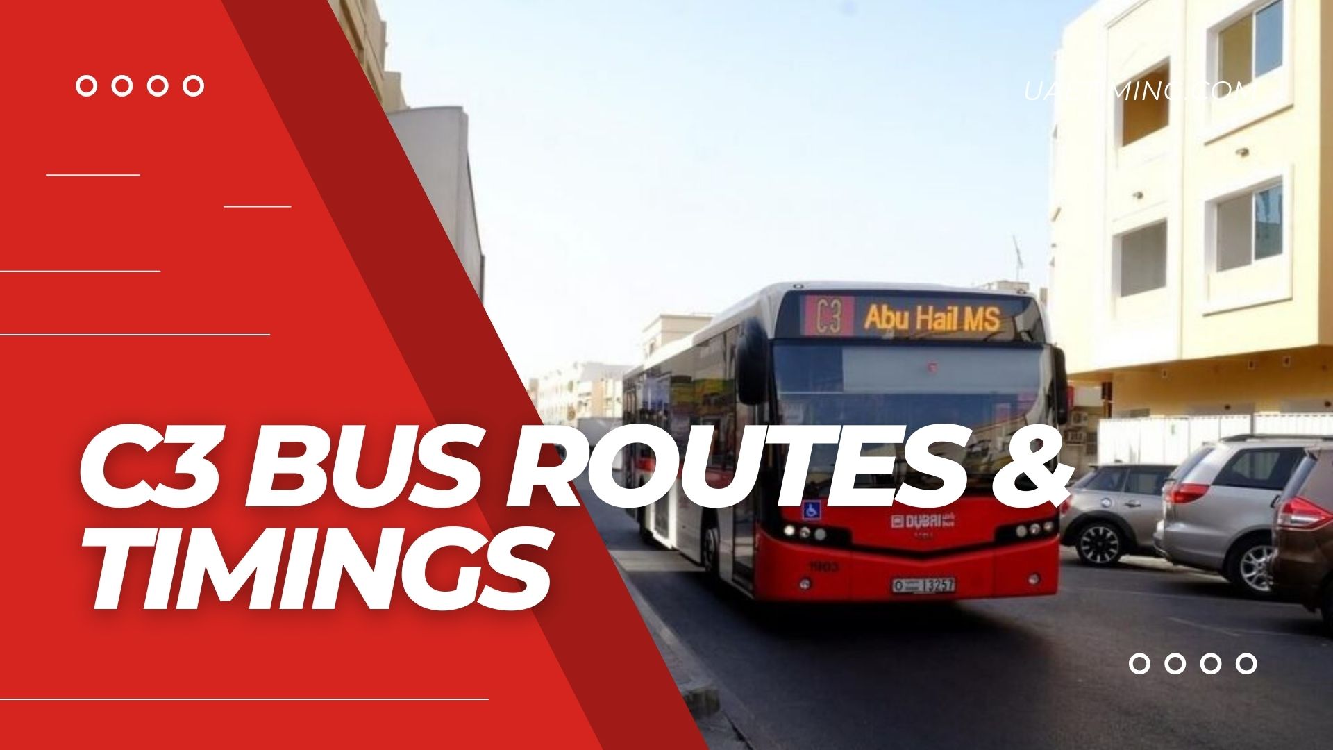 C3 Bus Timings – Abu Hail Bus Station to Al Karama Bus Station
