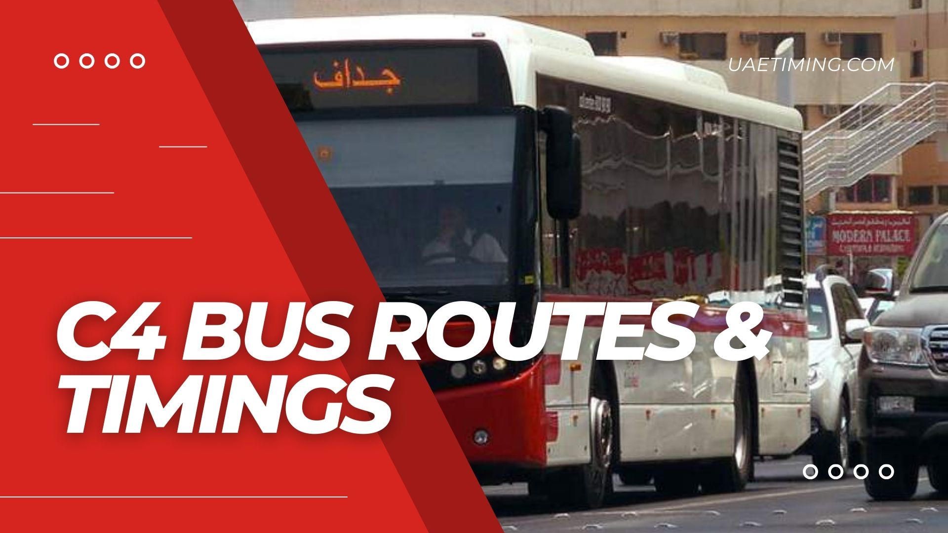 Bus C4 Schedule – Gold Souq Bus Station to Jaddaf, Government Workshop