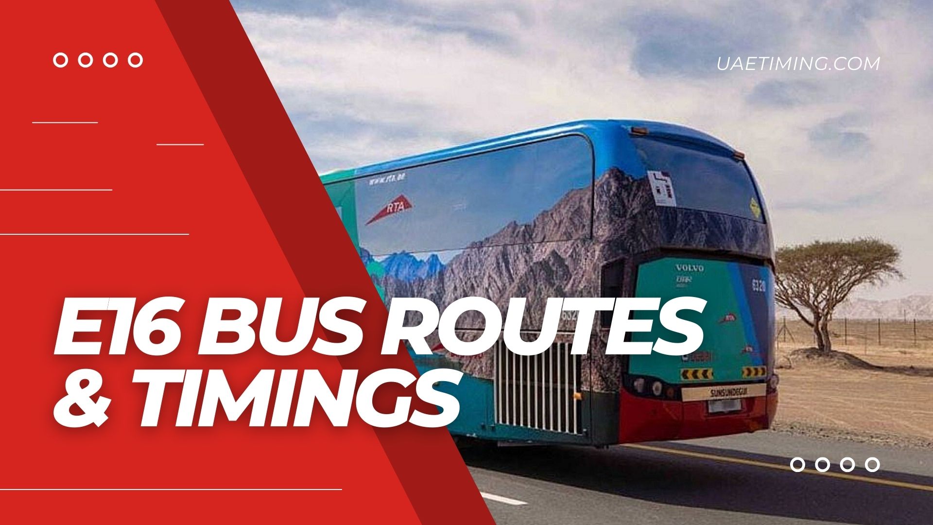 E16 Bus Timings â€“ Sabkha Bus Station to Hatta Bus Station
