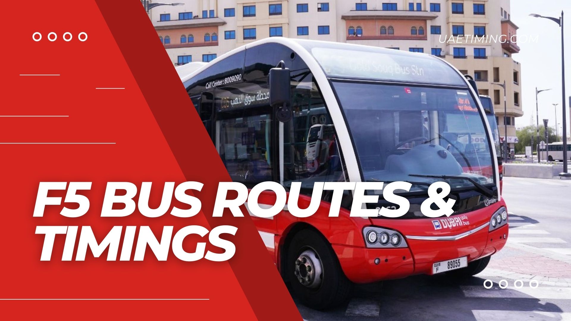F5 Bus Timings – Rashidiya Bus Station Parking to Mizhar 1, Masjid Terminus