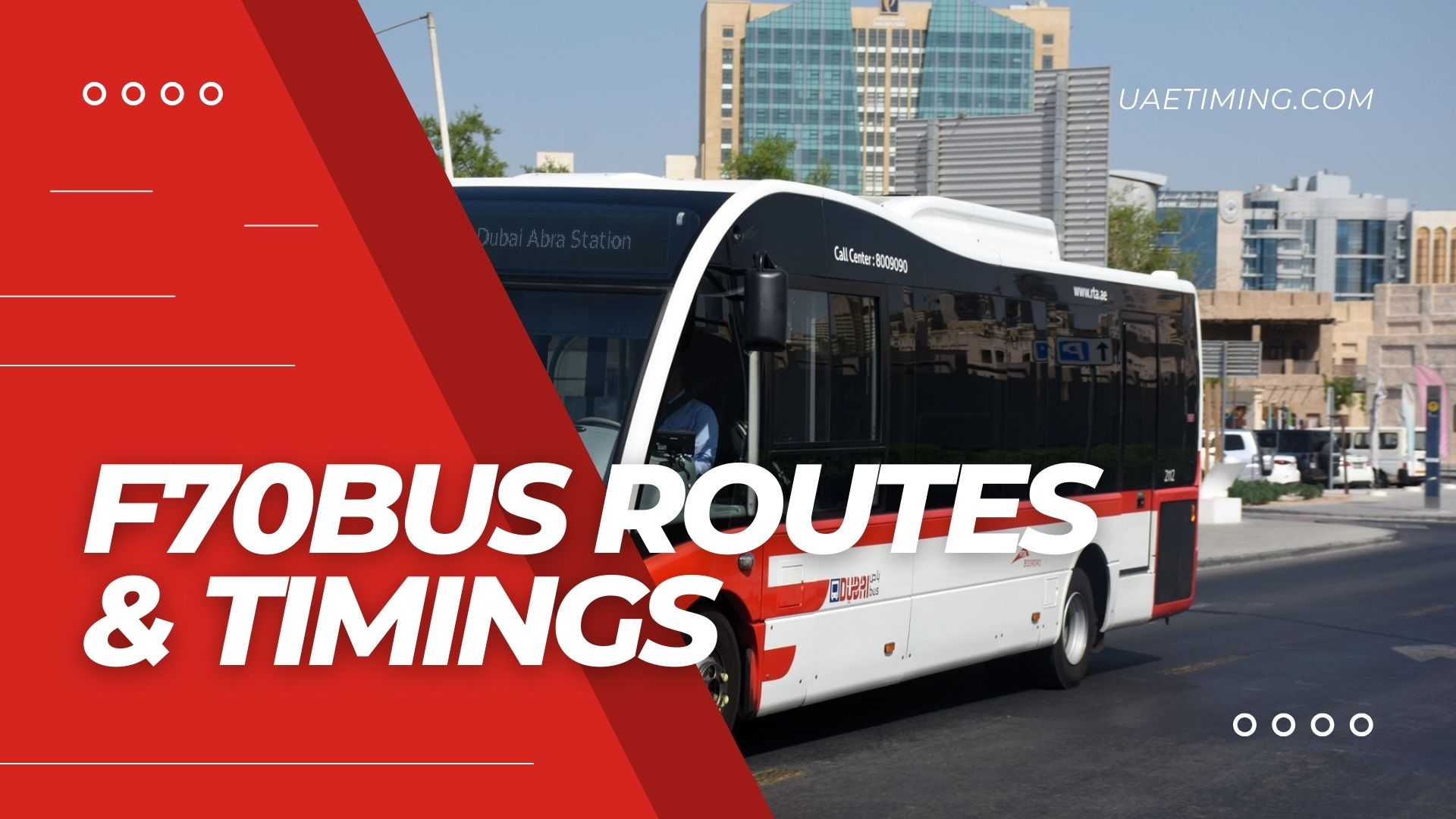 F70 Bus Timings â€“ Oud Metha Bus Station to Fahidi Roundabout and Return