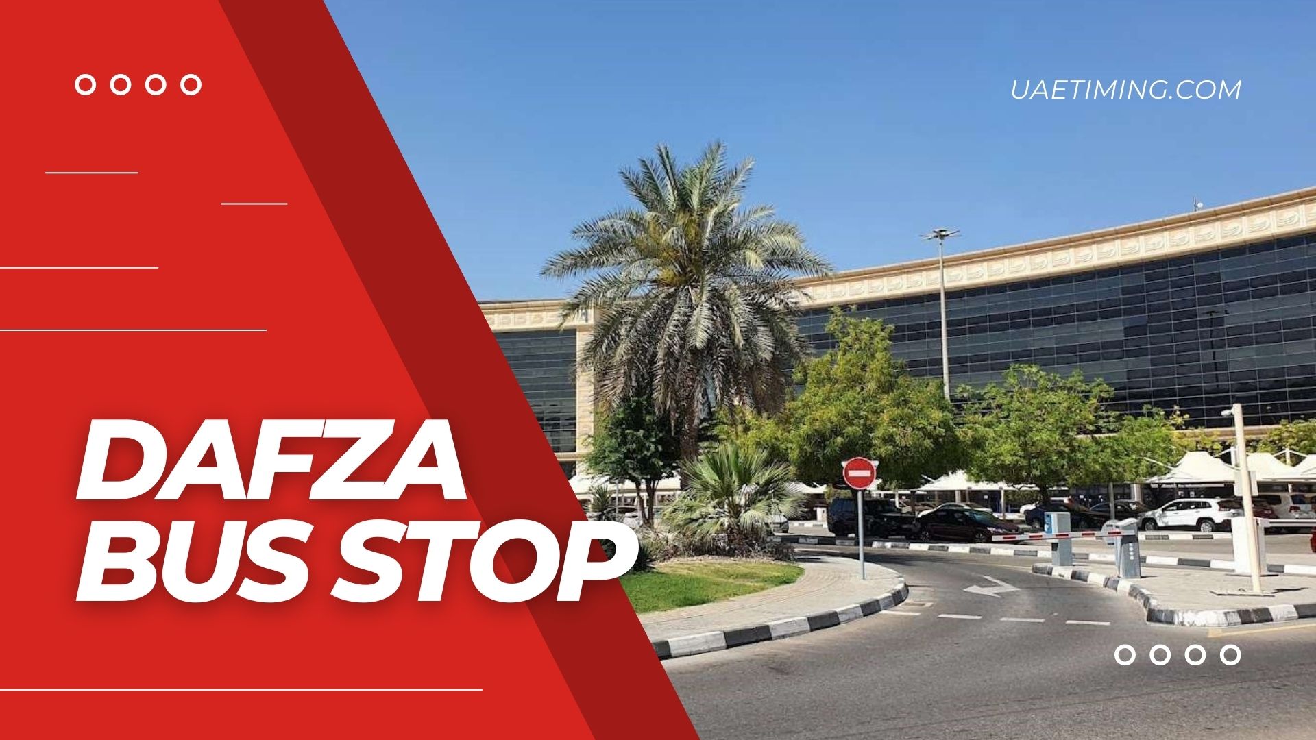 Dafza Bus Stop Location, Dubai