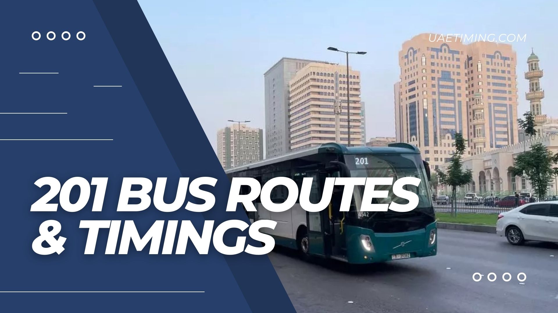 Bus 201 Schedule – Shuhadah Badar Mosque to Abu Dhabi Bus Station