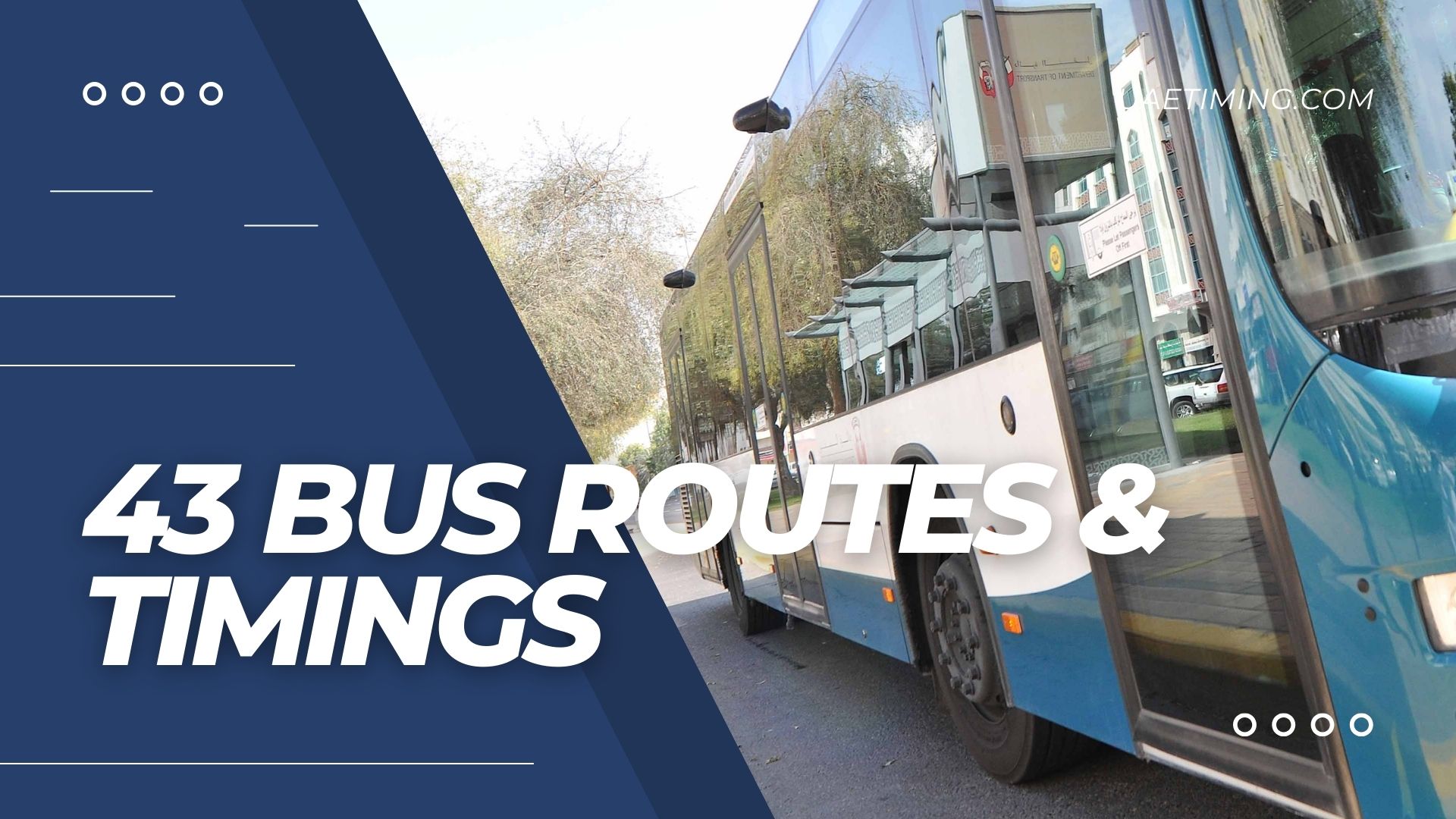 Bus 43 Timings – Corniche Hospital to Al Mushrif Coop