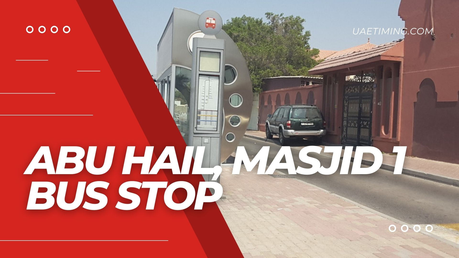 Abu Hail Masjid 1 Bus Stop: Location and Details