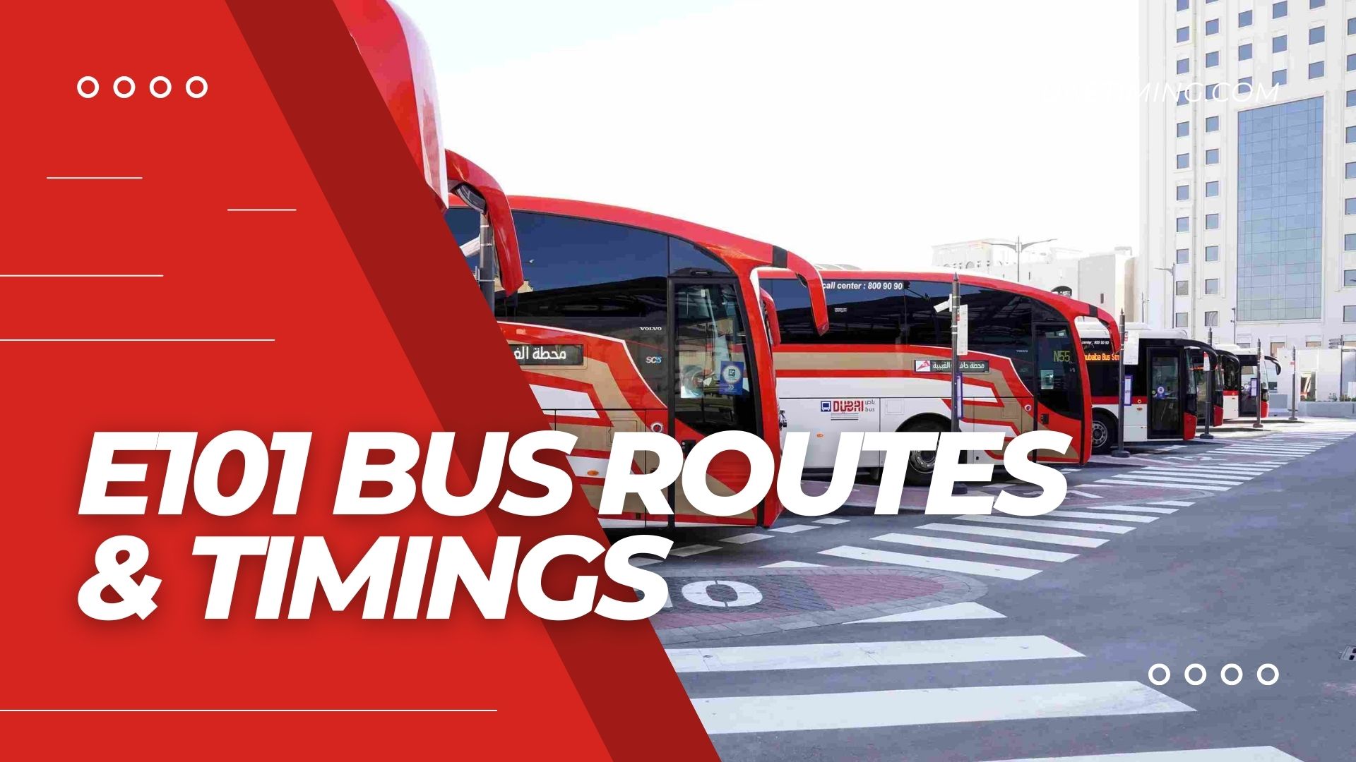 E101 Bus Timings â€“ From Ibn Battuta Bus Station to Abu Dhabi Central Bus Station
