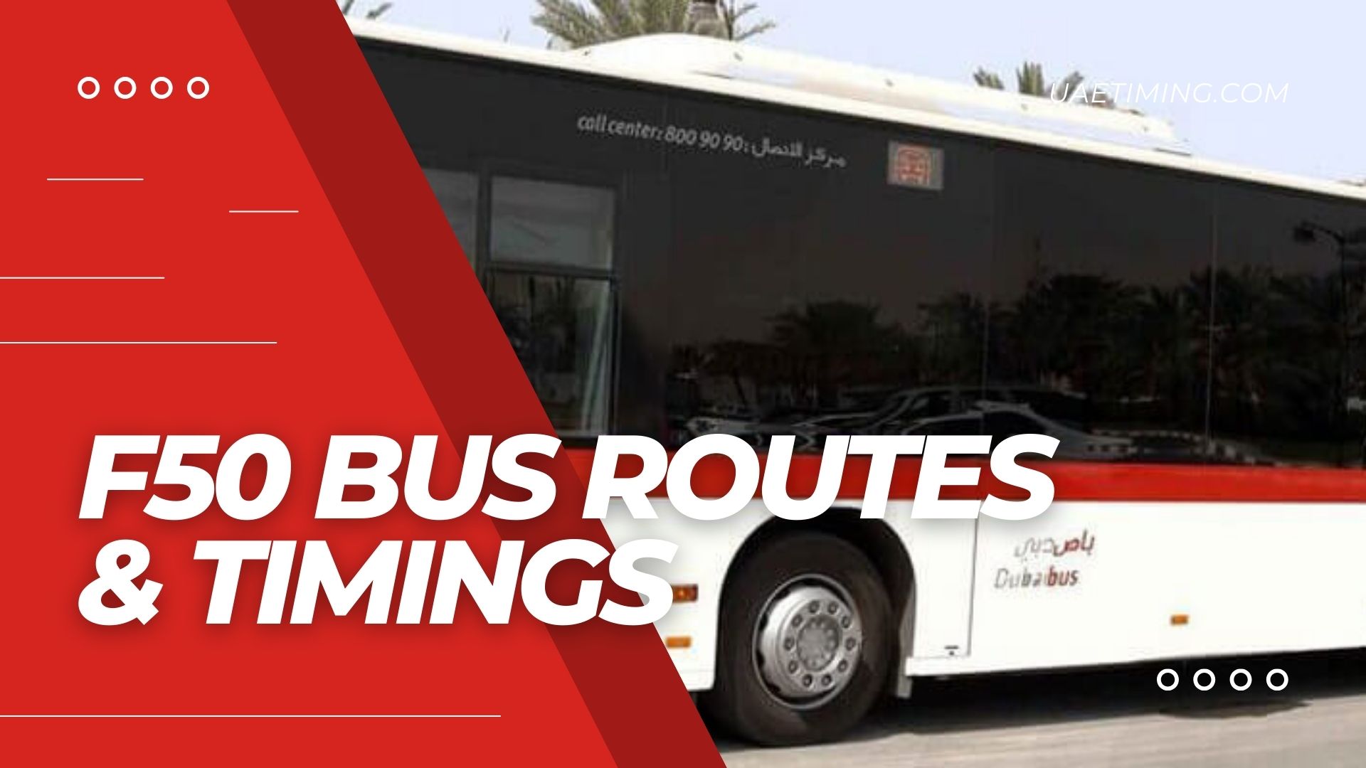 F50 Bus Timetable â€“ Dubai Investment Park (DIP) Metro to Al Salam Masjid and Return