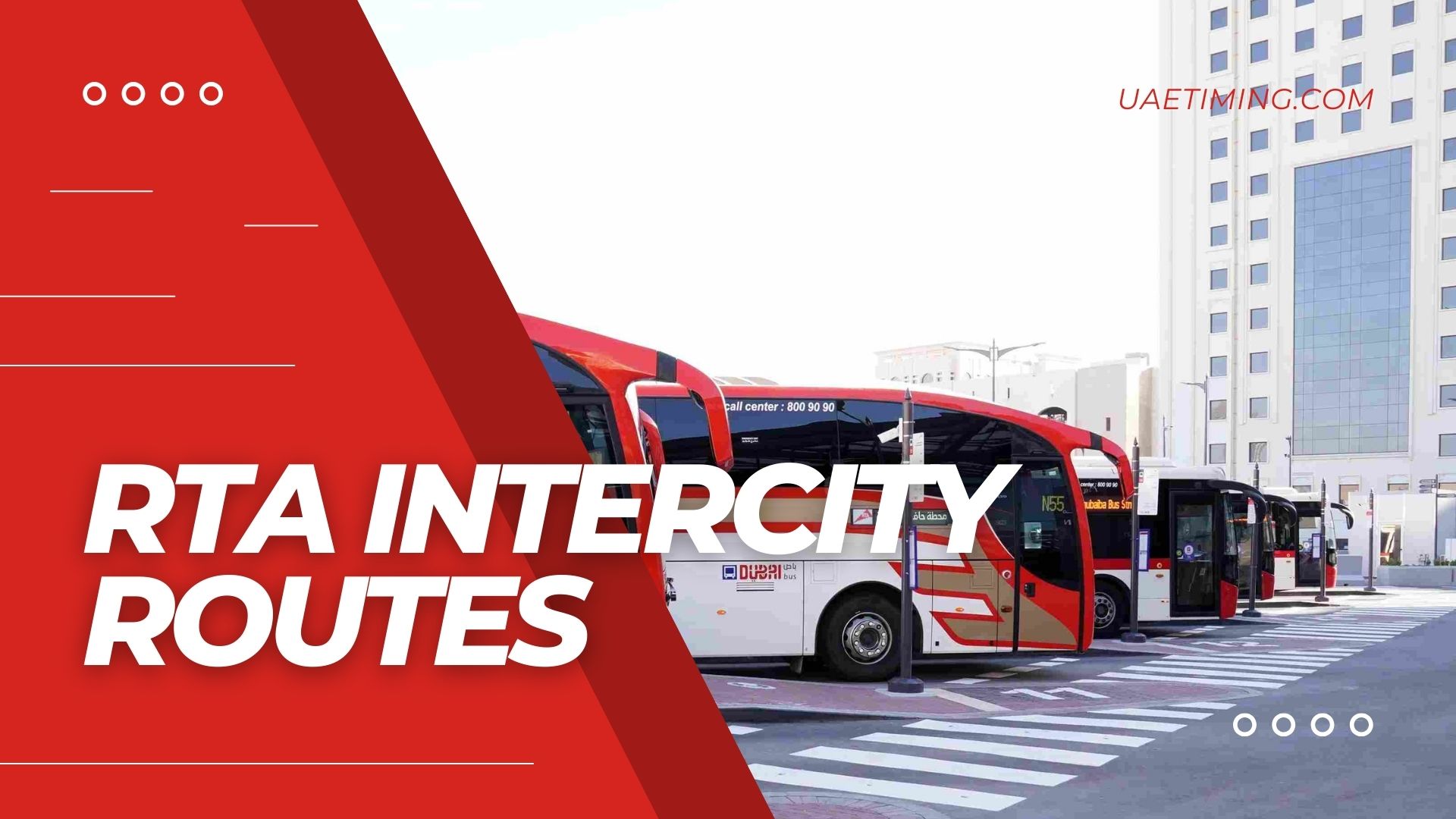 RTA Intercity Bus Routes: Connecting Dubai to Other Cities