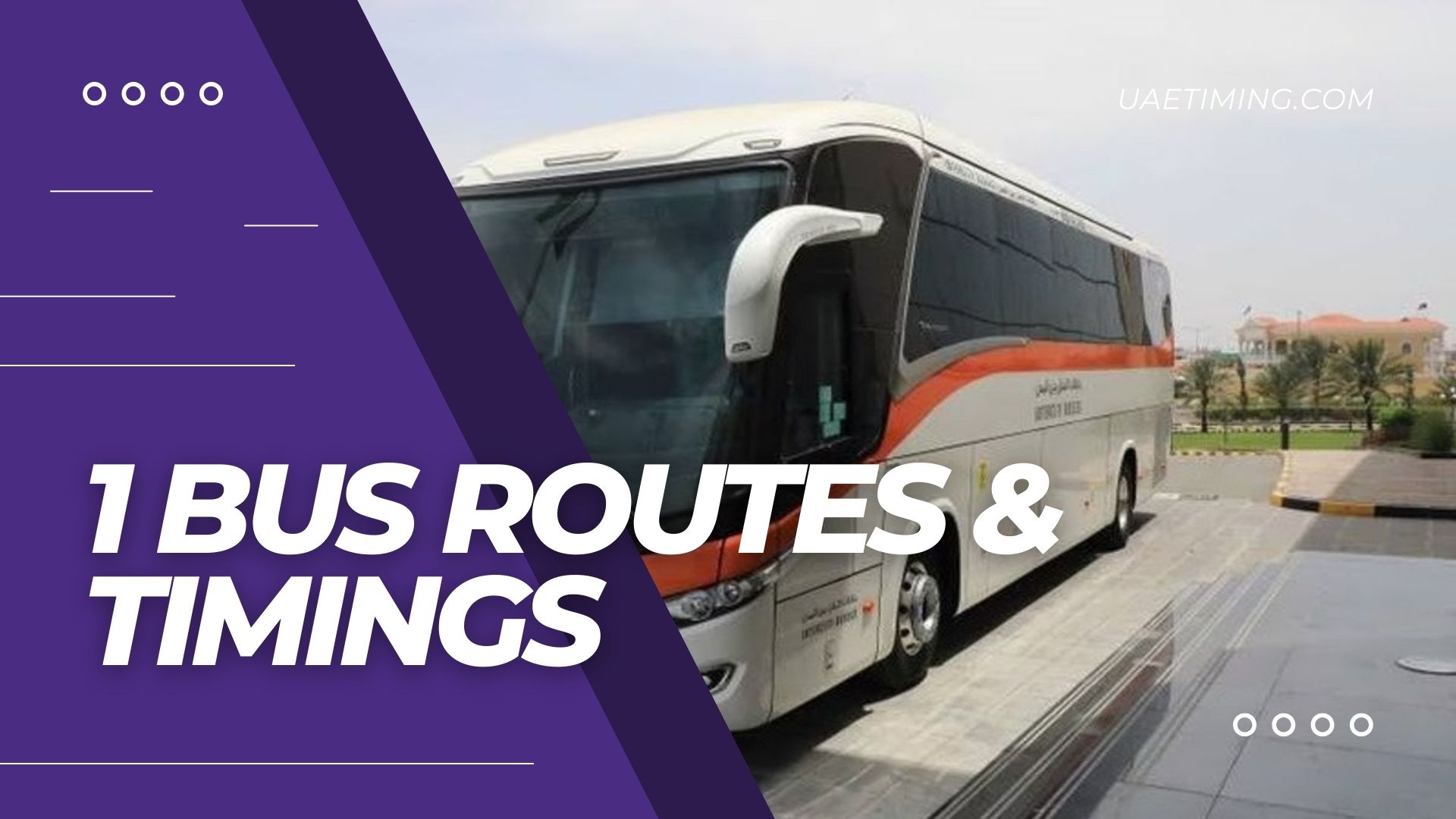 Bus 1 in Sharjah: Complete Route and Stops Guide