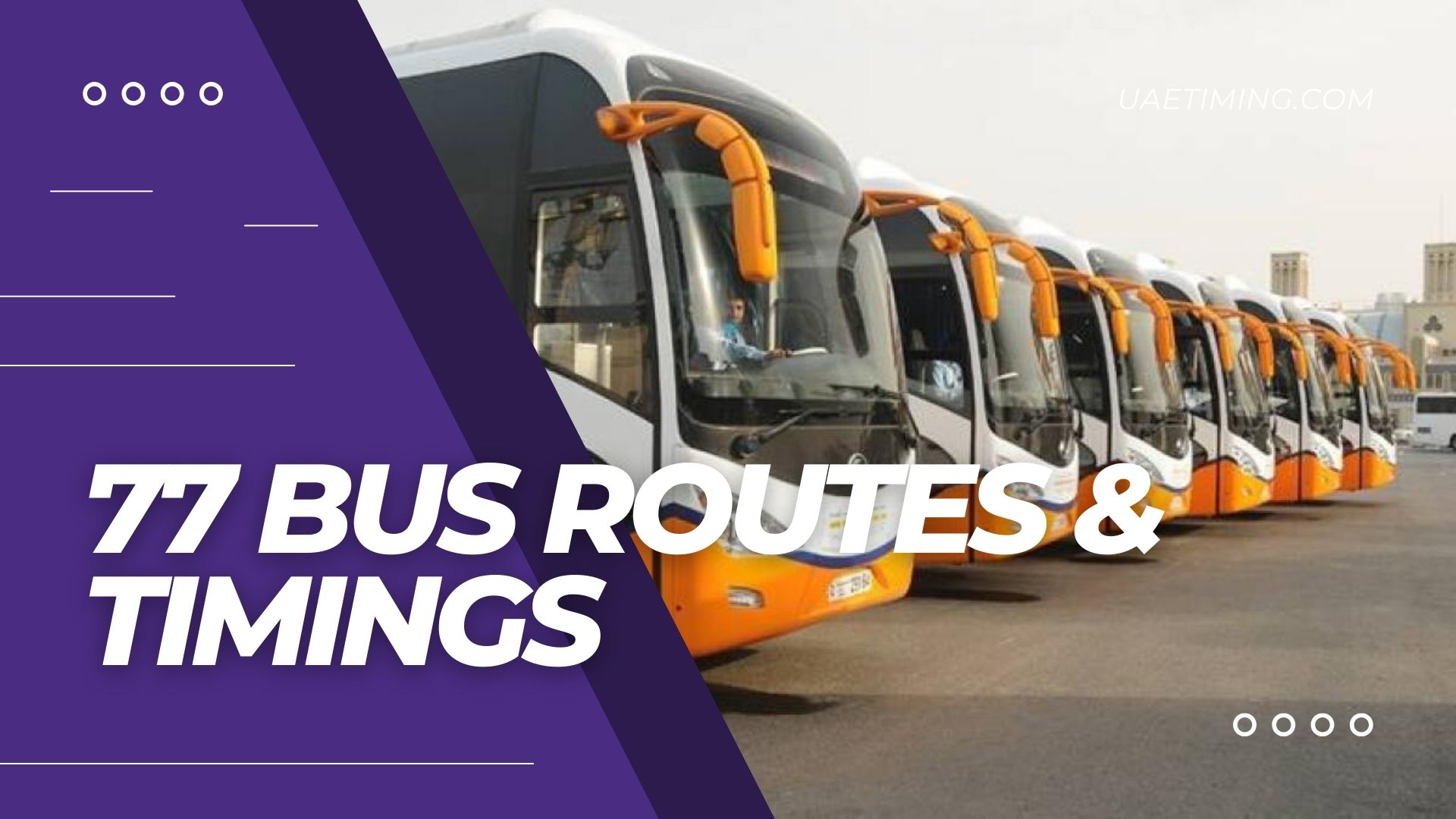 Bus 77 in Sharjah: Route and Stops Explained