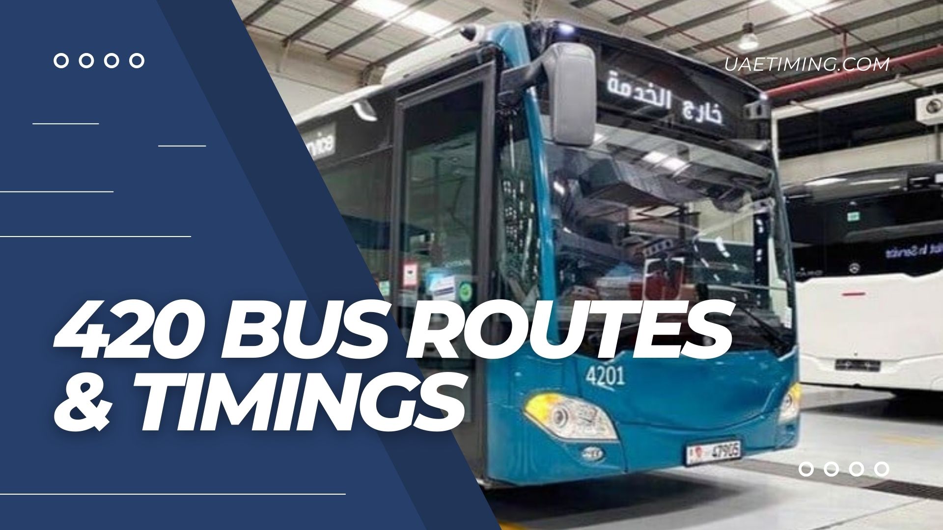 Abu Dhabi 420 Bus Timetable - LifeCare Hospital to Shakhbout City