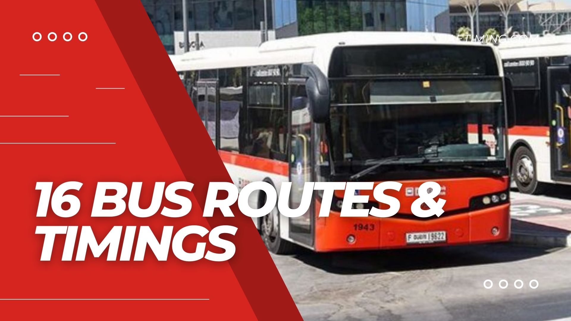 16 RTA Bus Timings - Rashidiya Bus Station to Al Awir, CMC