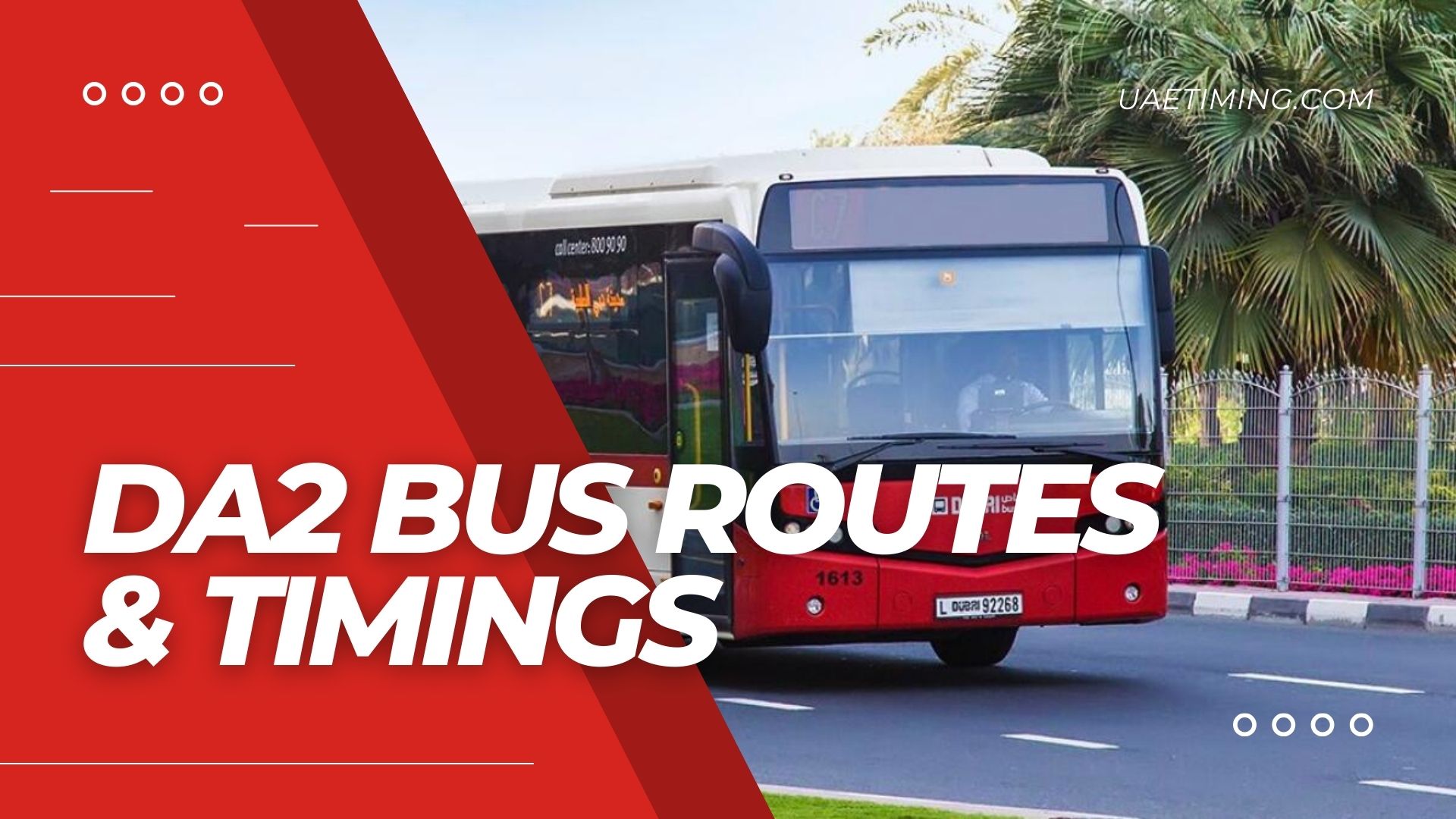 DA2 Bus Timetable PDF - DAMAC Hills and Dubai Studio City
