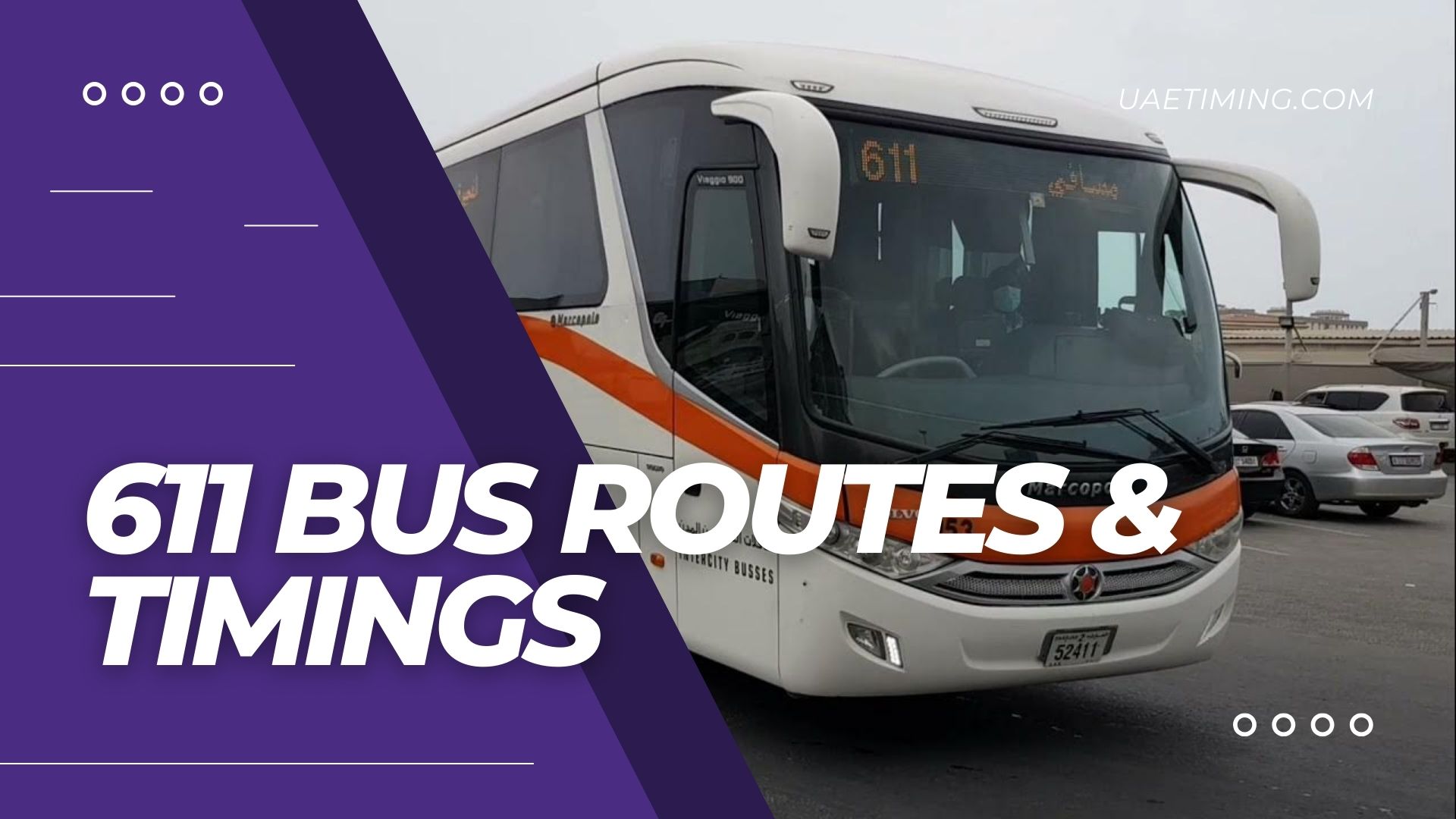 Kalba Bus Station to Sharjah Bus 611 Timings