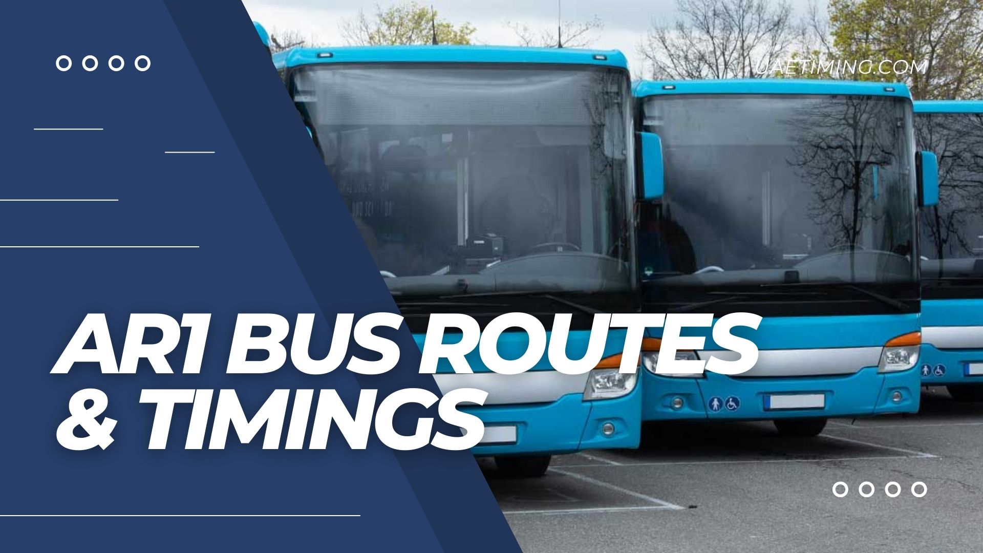 Abu Dhabi AR1 Bus Timings from Al Reem Mall to Marina Mall and Back