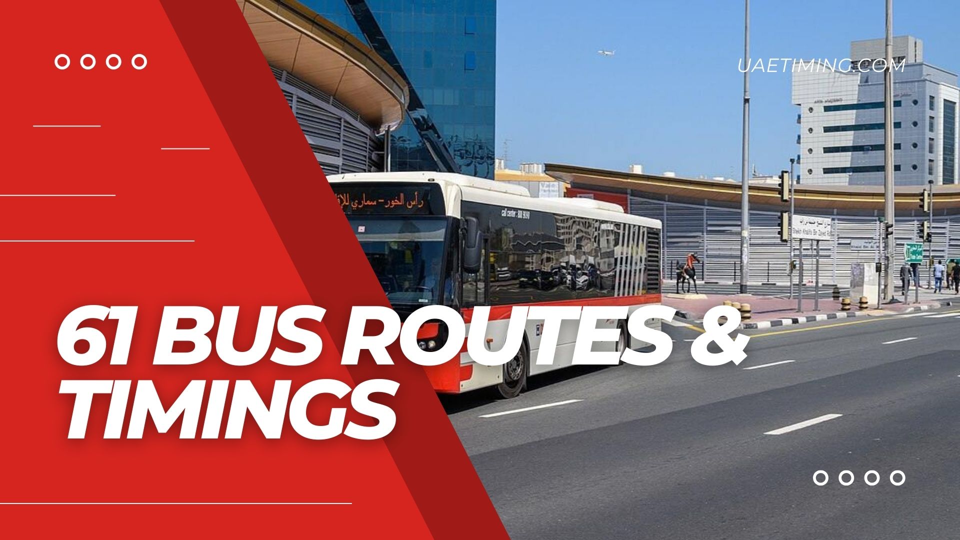 61 Bus Timings Al Ghubaiba Bus Station to Ras Al Khor
