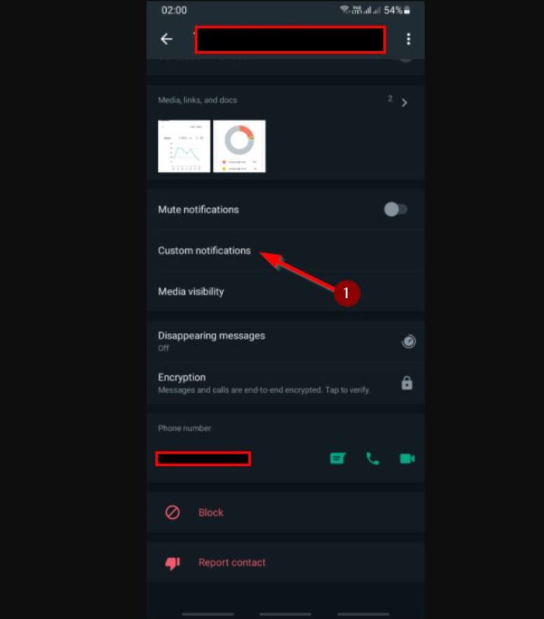 Atur Custom Notification WhatsApp