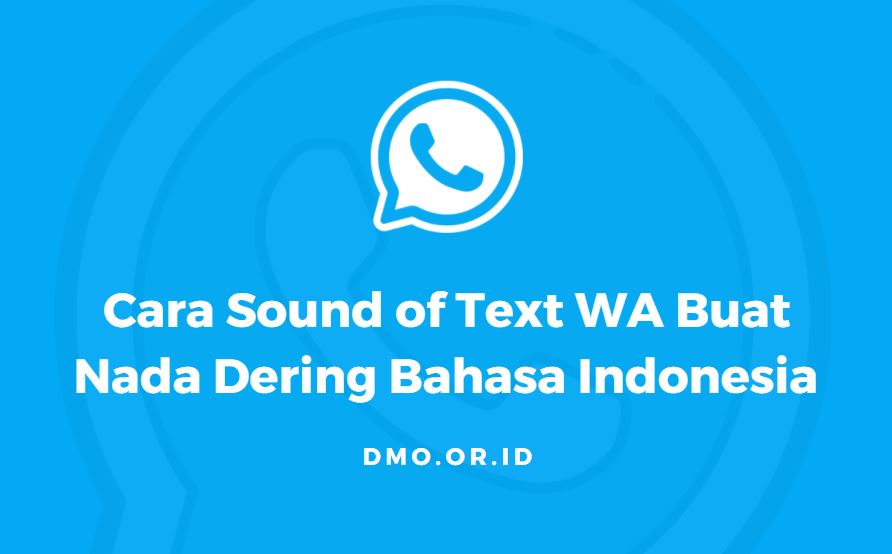 Kumpulan Link Download Nada Dering WA (Lengkap 128+ Sound)